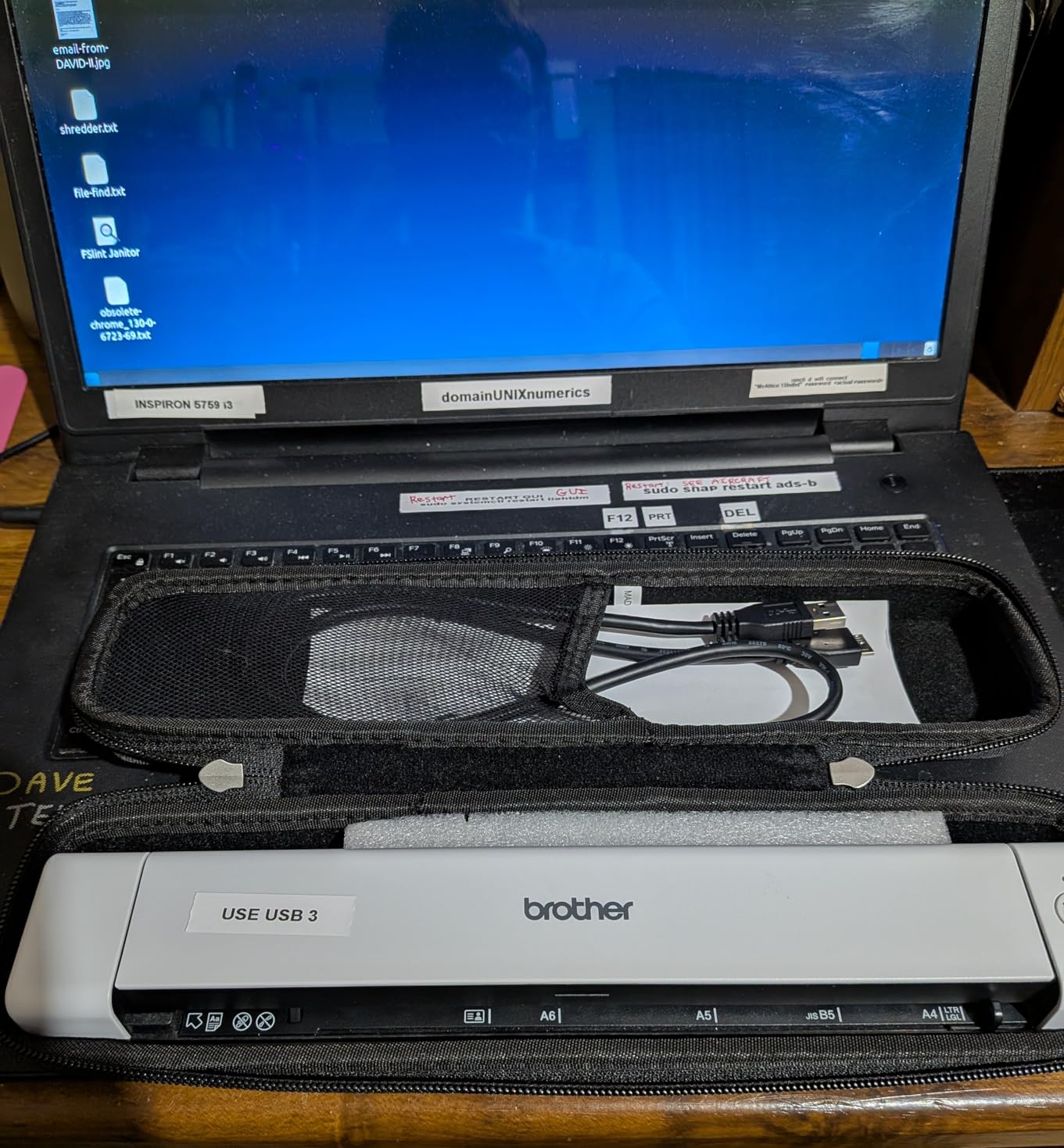 Brother DS-640 Compact Mobile Document Scanner customer photo 2
