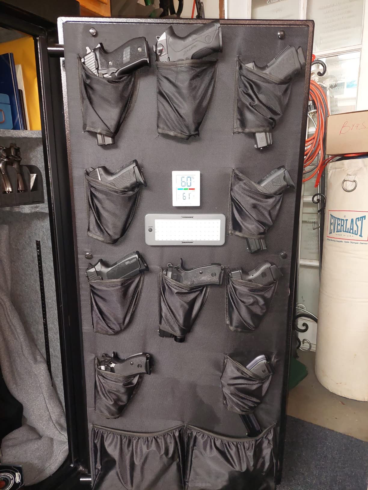 Kodiak Gun Safe for Rifles & Pistols, KBX5629 by Rhino Metals with New SafeX Security System, Safely Stores 42 Long Guns & 9 Handguns, Door Organizer customer photo 1