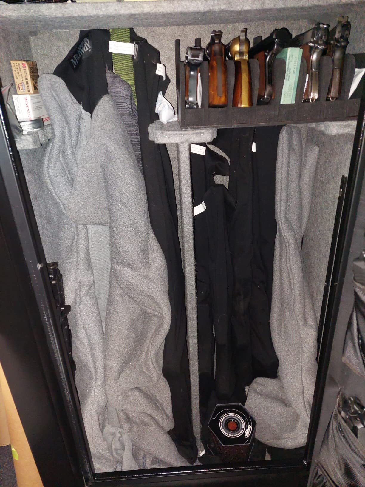 Kodiak Gun Safe for Rifles & Pistols, KBX5629 by Rhino Metals with New SafeX Security System, Safely Stores 42 Long Guns & 9 Handguns, Door Organizer customer photo 2