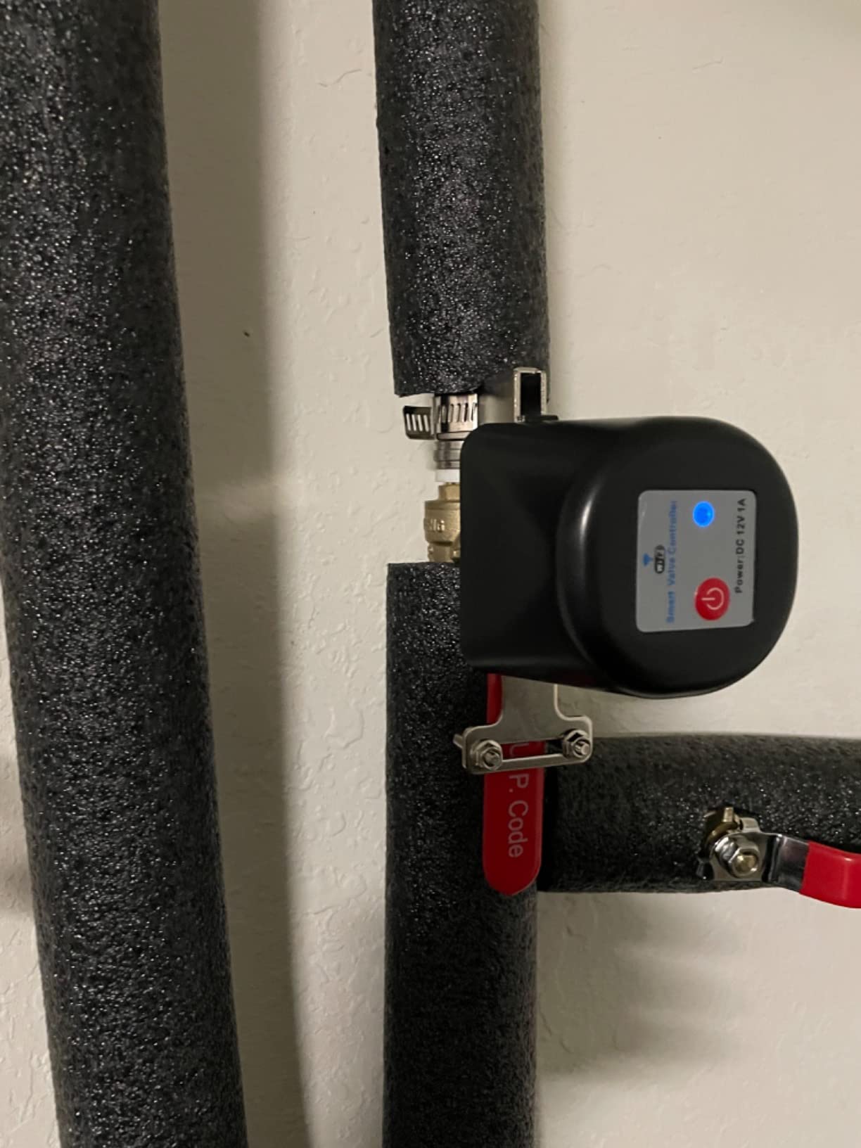 Motorized Smart Valve Actuator (Valve Sold Separately) WiFi & Bluetooth Electric Water Shutoff Controller Robot Automatically, Tuya Smart & Smart Life App Control, Work with Alexa, No Hub Required customer photo 2