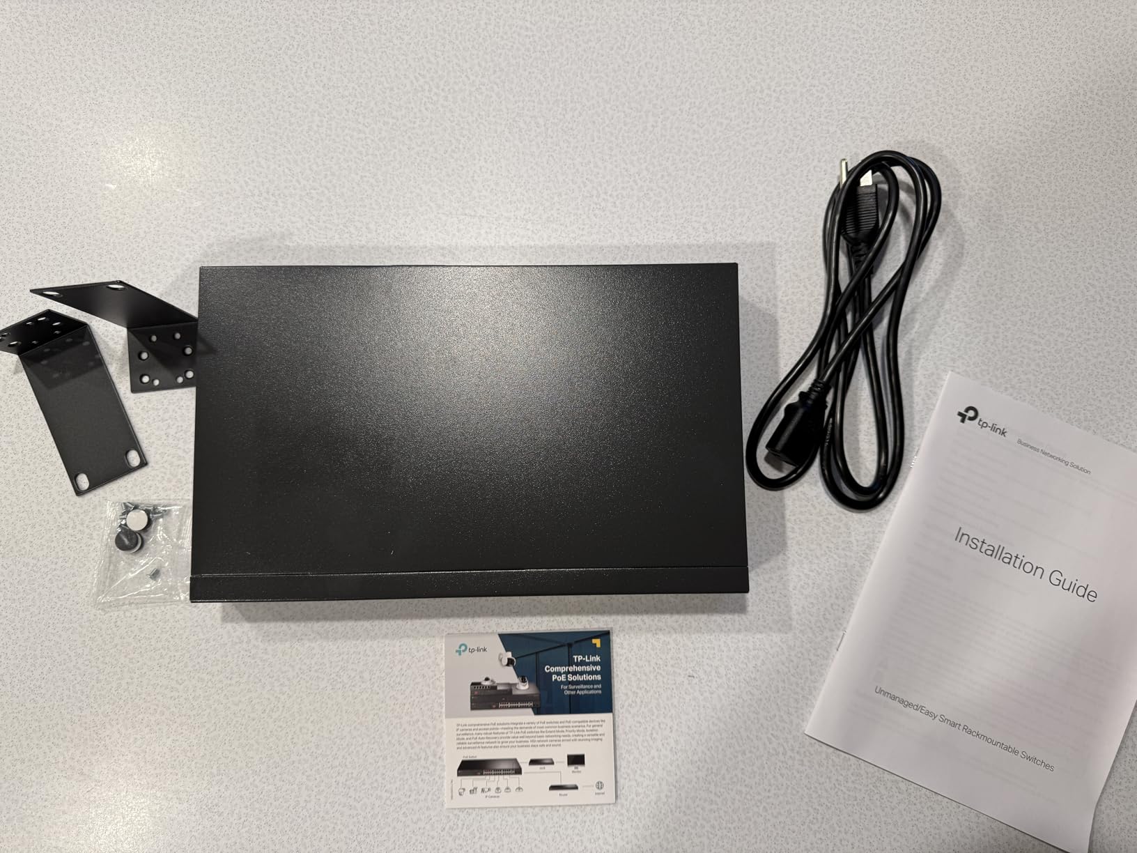 TP-Link TL-SG1218MPE 16 Port Gigabit Switch Easy Smart Managed 16 PoE+ @250W, 2 non-PoE ports, 2 combo SFP slots 3 Year Manufacturer Warranty QoS, Vlan, IGMP & LAG, Free Expert Help customer photo 1