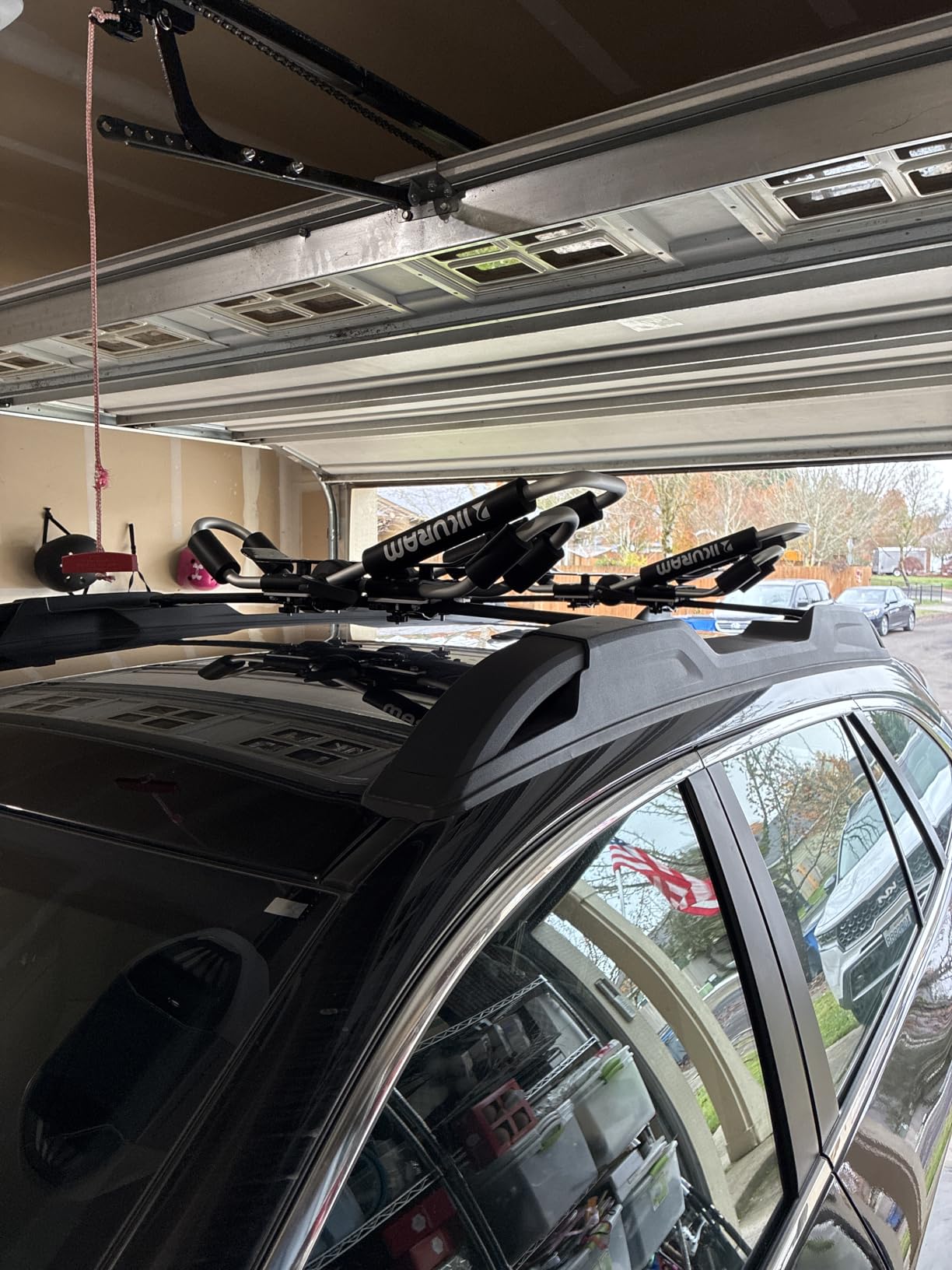 Kayak Roof Rack, Aluminum Kayak Carrier Folding J-Style Universal 4-in-1 Multifunction for Canoe, SUP, Kayaks, Surfboard Rooftop Mount on SUV, Car and Truck Crossbars customer photo 2