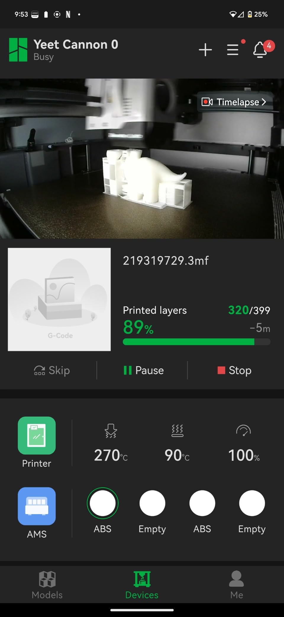 OVERTURE ABS Filament 1.75mm Black, High Strength & Heat-Resistant 3D Printer Filament, Excellent Durability, 1kg Cardboard Spool customer photo 2