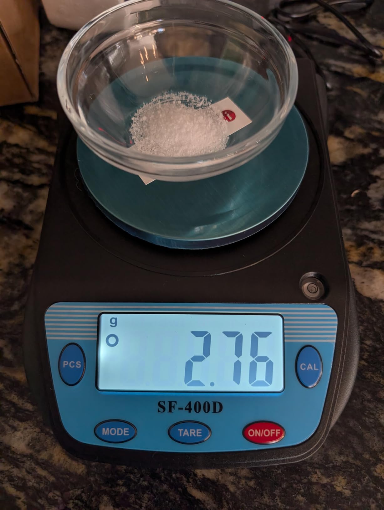 Bonvoisin Digital Lab Scale 600g x 0.01g Precision Electronic Scale LCD Display Analytical Balance Jewelry Scale Scientific Scale 0.01g Accuracy customer photo 2