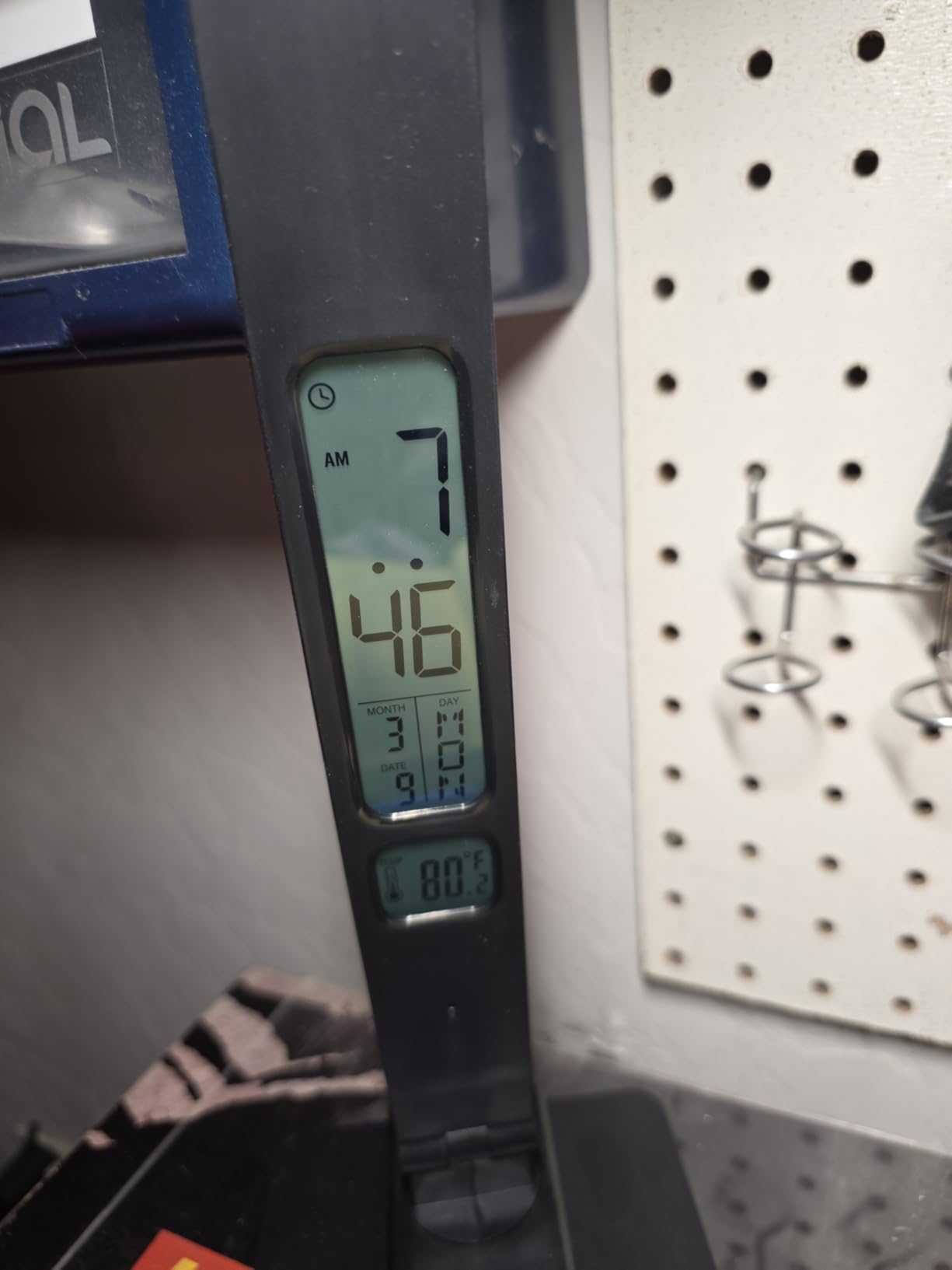 LAOPAO Desk Lamp with Wireless Charger: USB Charging Port, Table Lamp with Clock, Desk Lamps for Home Office College Dorm Room Essentials customer photo 1