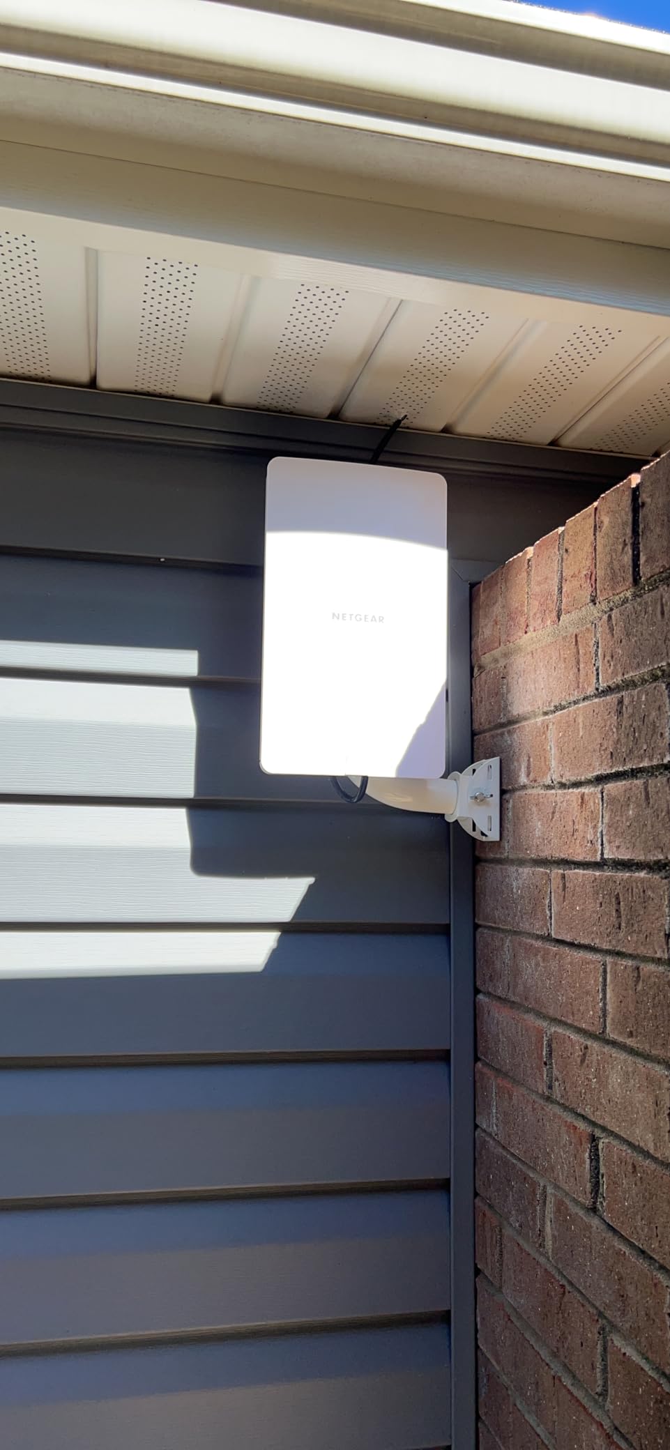 NETGEAR Wireless Outdoor Access Point (WAX610Y) - WiFi 6 Dual-Band AX1800 Speed | Up to 200 Devices | 1x2.5G Ethernet Port | IP55 Weatherproof | 802.11ax | Insight Remote Management | PoE+ Powered customer photo 1