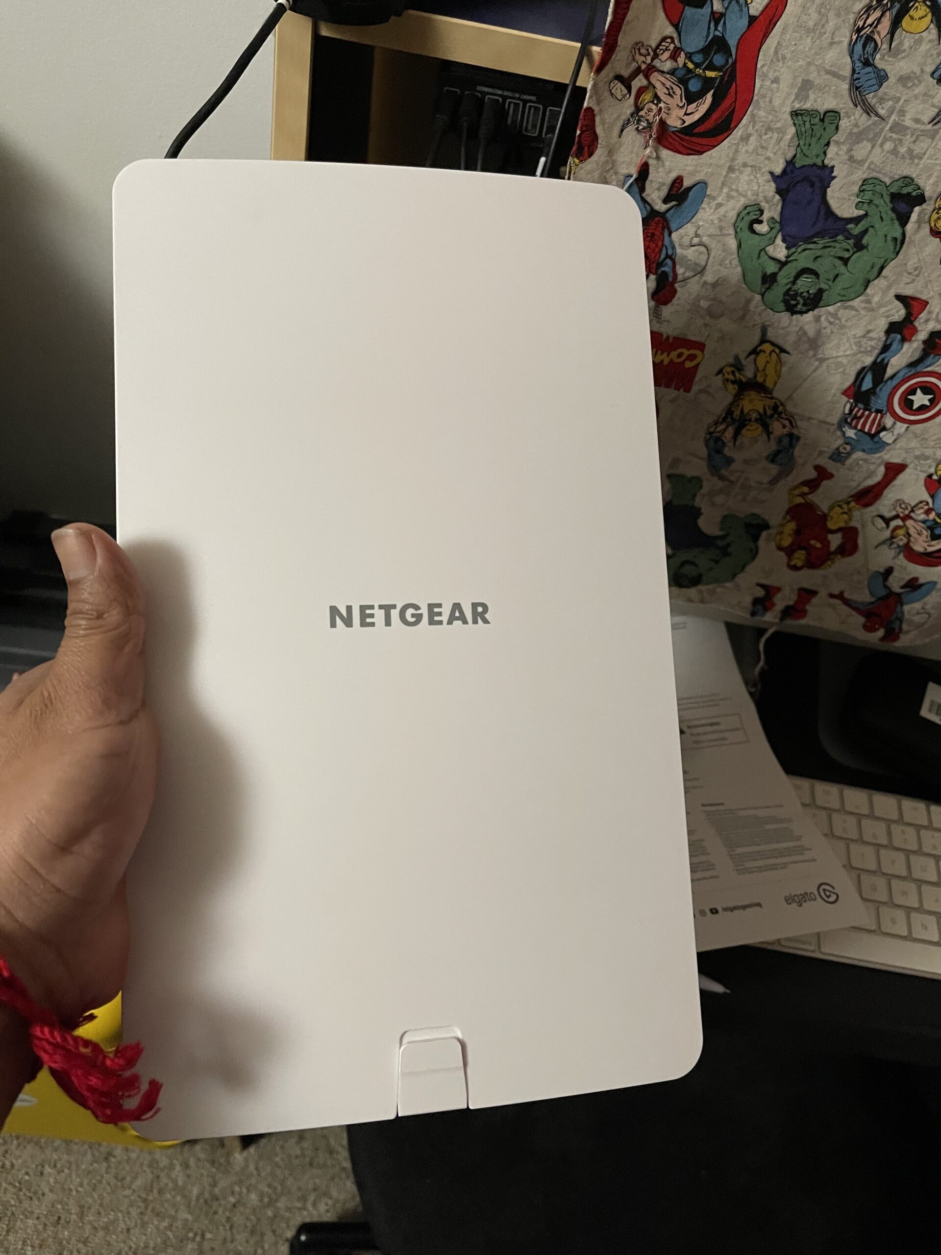 NETGEAR Wireless Outdoor Access Point (WAX610Y) - WiFi 6 Dual-Band AX1800 Speed | Up to 200 Devices | 1x2.5G Ethernet Port | IP55 Weatherproof | 802.11ax | Insight Remote Management | PoE+ Powered customer photo 2