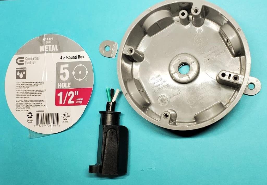 Ring Floodlight Cam Wired Plus (newest model), Outdoor home or business security with motion-activated 1080p HD video and floodlights, White customer photo 2