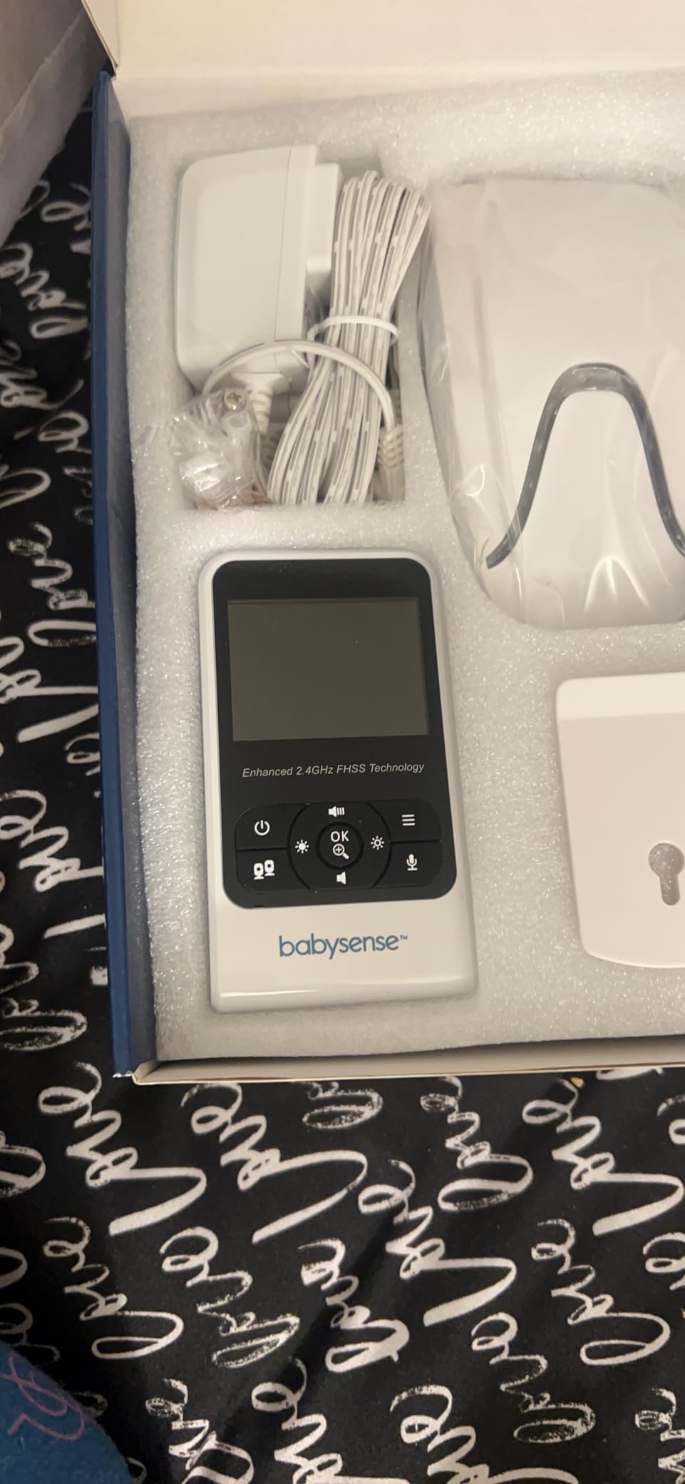 Babysense Video & Breathing Movement Monitor - Video Baby Monitor with Breathing Motion Detection & Alerts Bundle Pack - Video Monitor V24R with Babysense 7 Under-The-Mattress Sleep Monitor customer photo 2