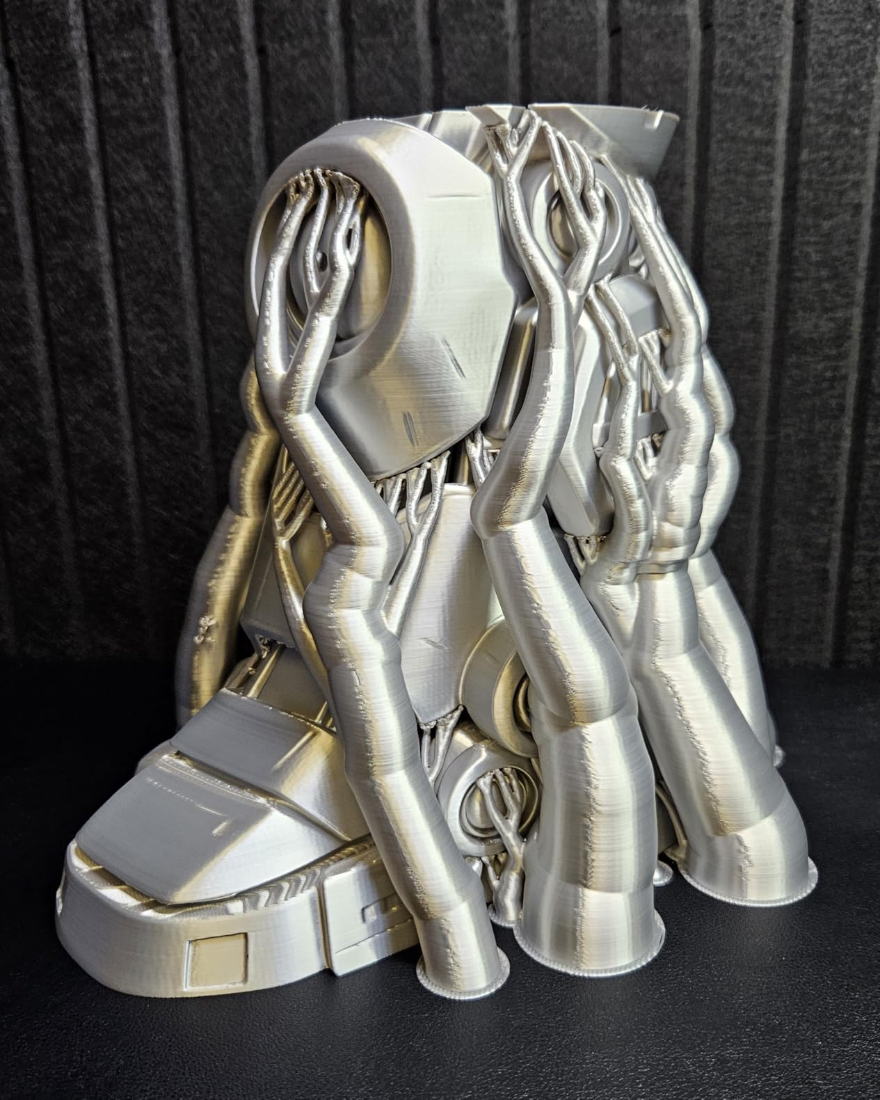 GIANTARM 3D Printer Filament, Silk Gold Pla Filament, 1Kg(2.2lbs) Spool, 1.75mm Dimension Accuracy +/- 0.03mm, 3D Printing Filament customer photo 1