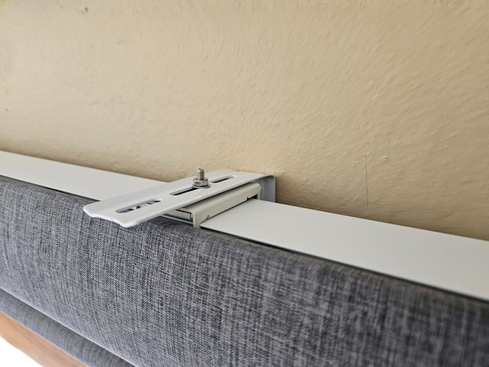 Graywind Motorized Roller Shades Work with Alexa Google Smart Blackout Shades with Remote Insulated Triple Weaved Fabric customer photo 1