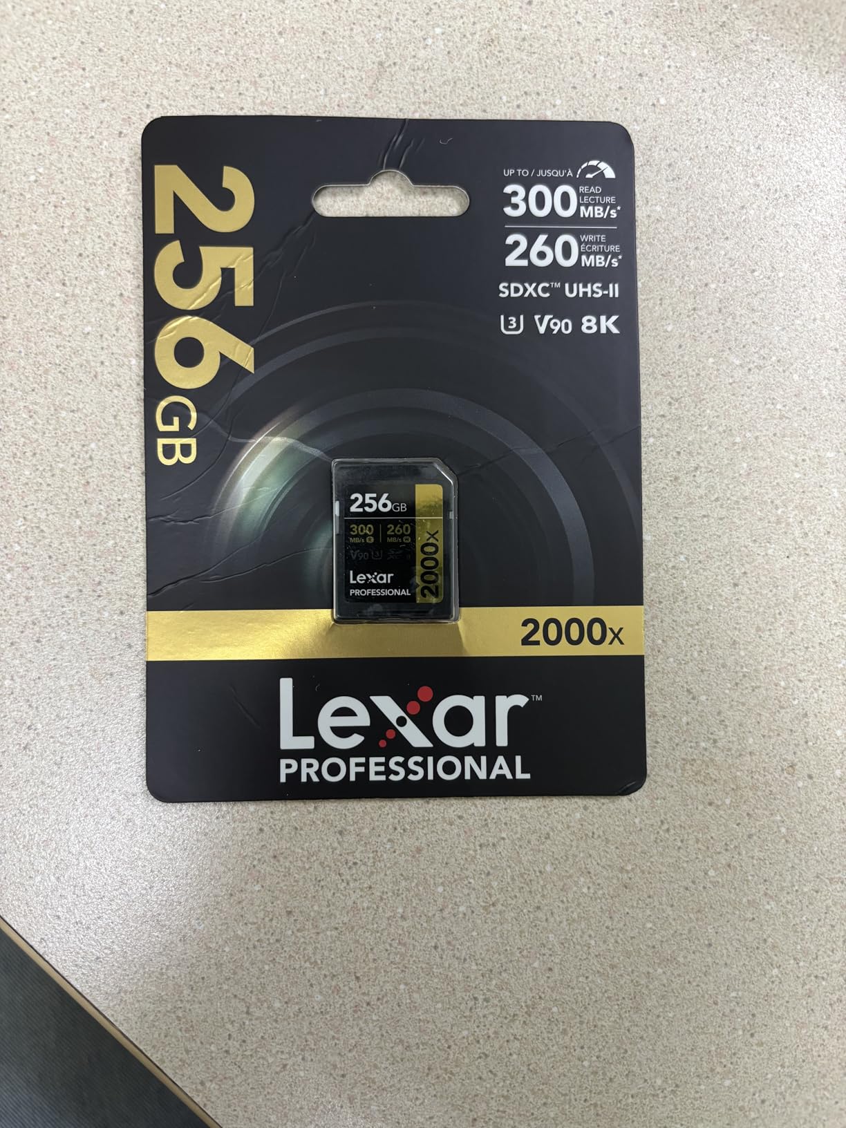 Lexar 128GB Professional 2000x SD Card, UHS-II, C10, U3, V90, Full HD, 8K, Up To 300MB/s Read SDXC Memory Card customer photo 2