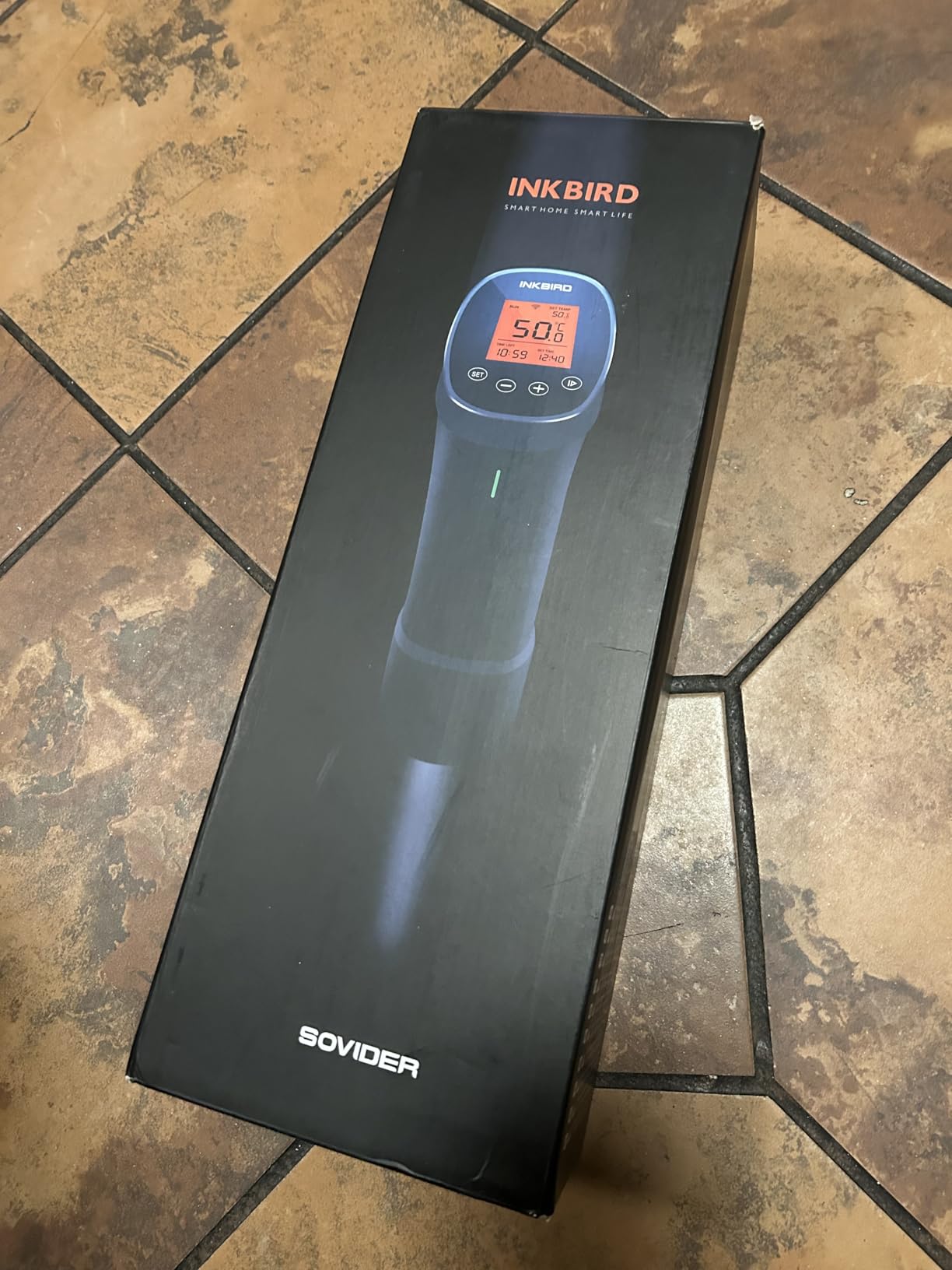 INKBIRD 2.4G Wifi Sous Vide Cooker ISV-200W, 1000W Sous Vide Machine, Remote Control Immersion Circulator with APP Recipes Timer Alarm customer photo 1