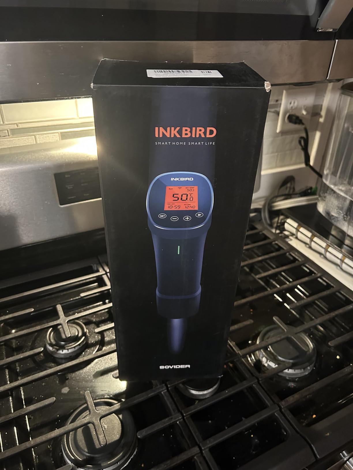 INKBIRD 2.4G Wifi Sous Vide Cooker ISV-200W, 1000W Sous Vide Machine, Remote Control Immersion Circulator with APP Recipes Timer Alarm customer photo 2