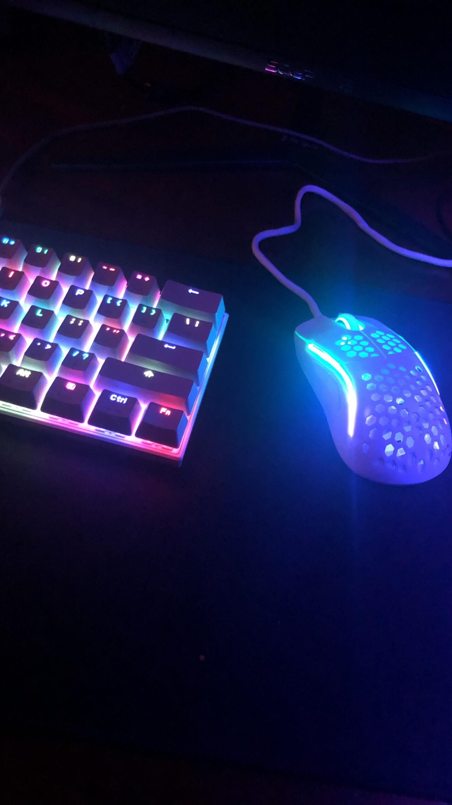 HK Gaming NAOS M Ultra Lightweight Honeycomb Shell Ambidextrous Wired RGB Gaming Mouse - 12,000 DPI | 7 Buttons | 59g customer photo 2