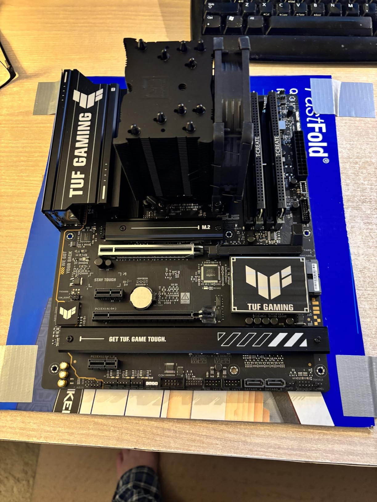 Noctua NH-U9S chromax.Black, 92mm Single-Tower CPU Cooler (Black) customer photo 1