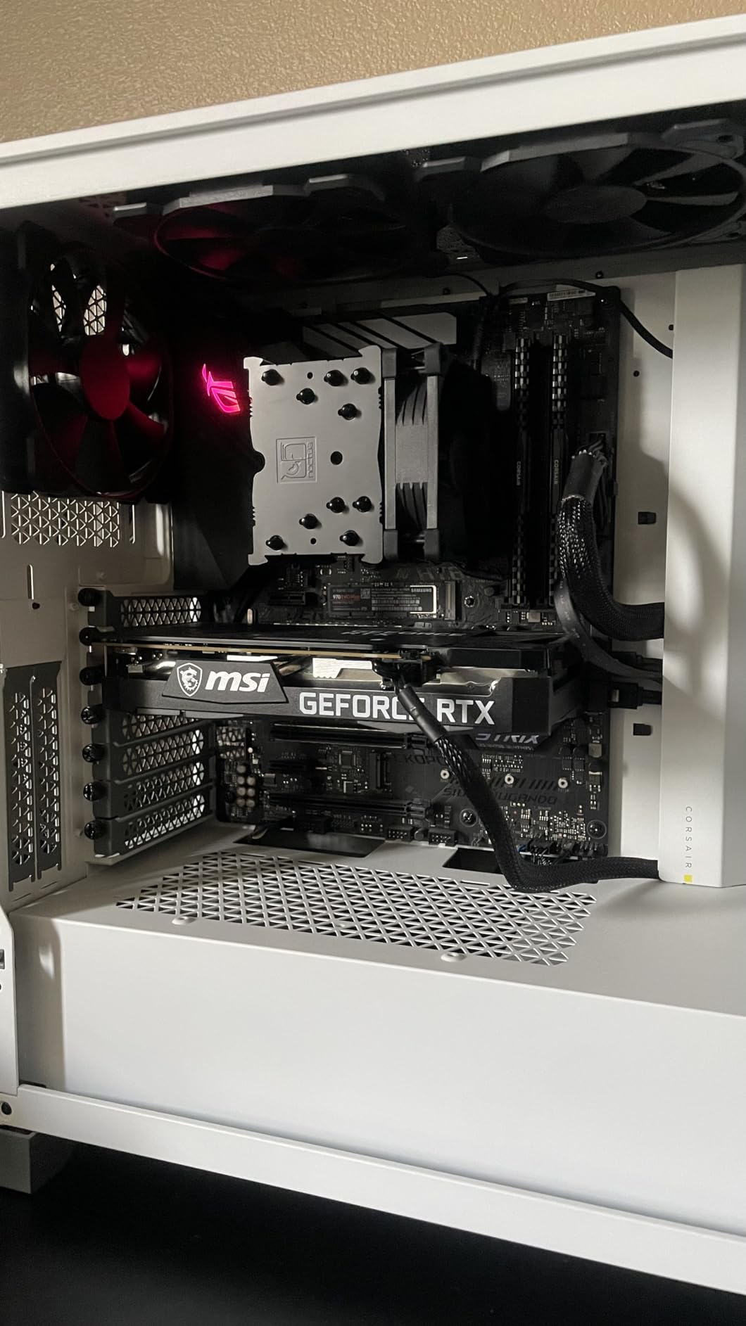 Noctua NH-U9S chromax.Black, 92mm Single-Tower CPU Cooler (Black) customer photo 2