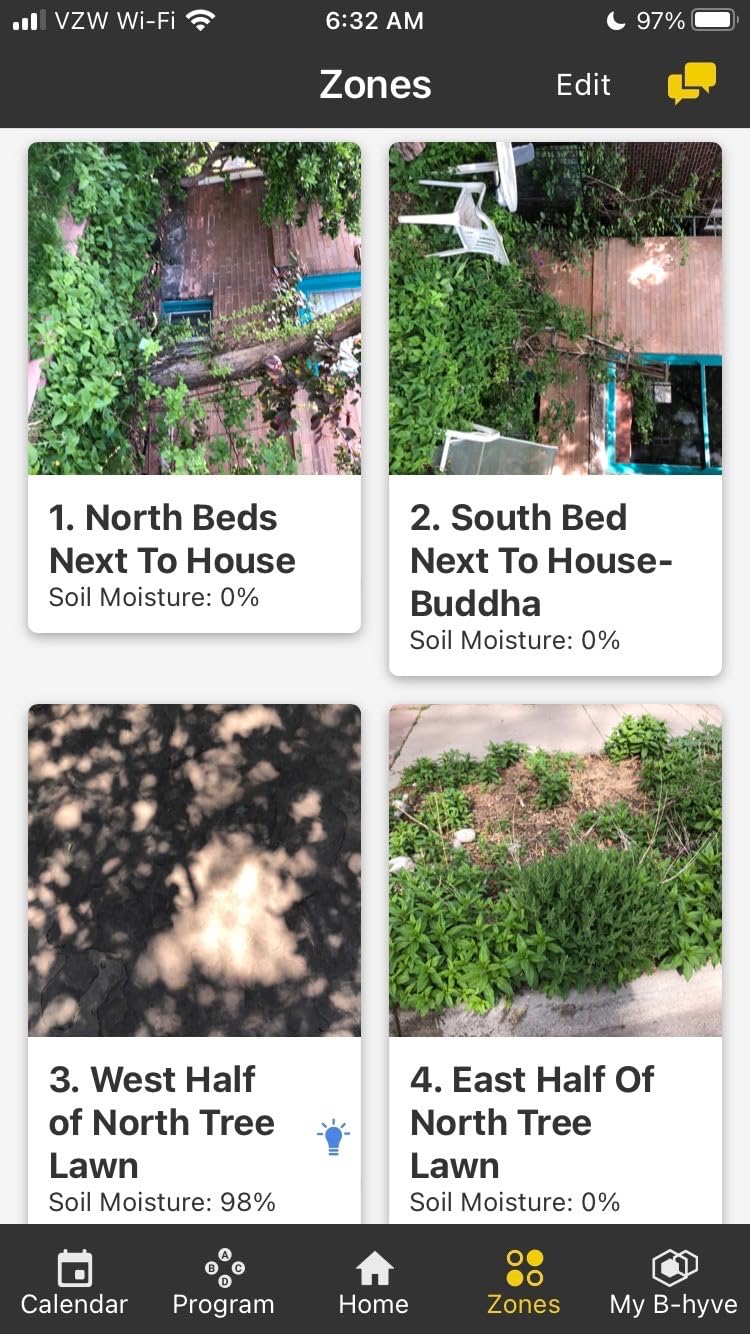 Orbit 57985 B-hyve XR 8-Zone Smart Indoor/Outdoor Sprinkler Controller customer photo 1