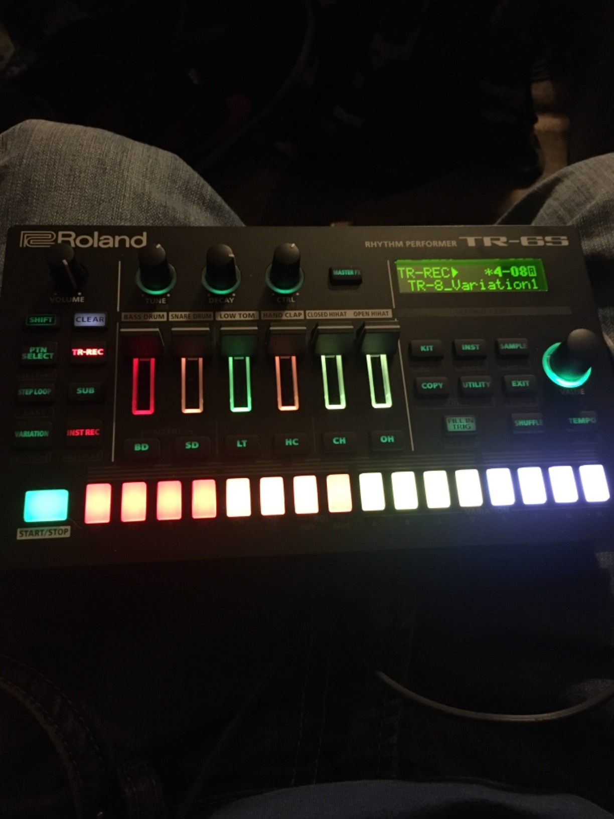 Roland TR-6S Rhythm Performer Compact Drum Machine with Six Tracks customer photo 2