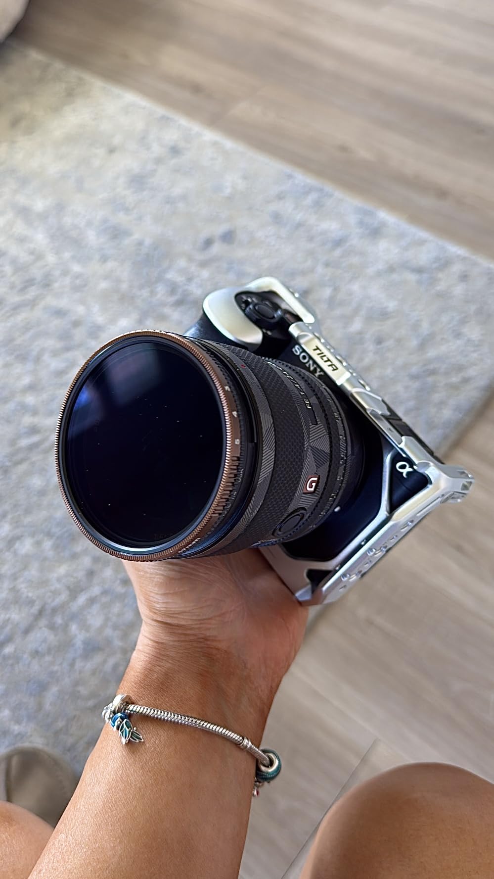 PolarPro 82mm Peter McKinnon VND Camera Filter - 6-9 Stop Variable Neutral Density Lens Filter for DSLR/Mirrorless Professional Video - PMVND Signature Edition II for Cinematic Shutter Speed Control customer photo 1