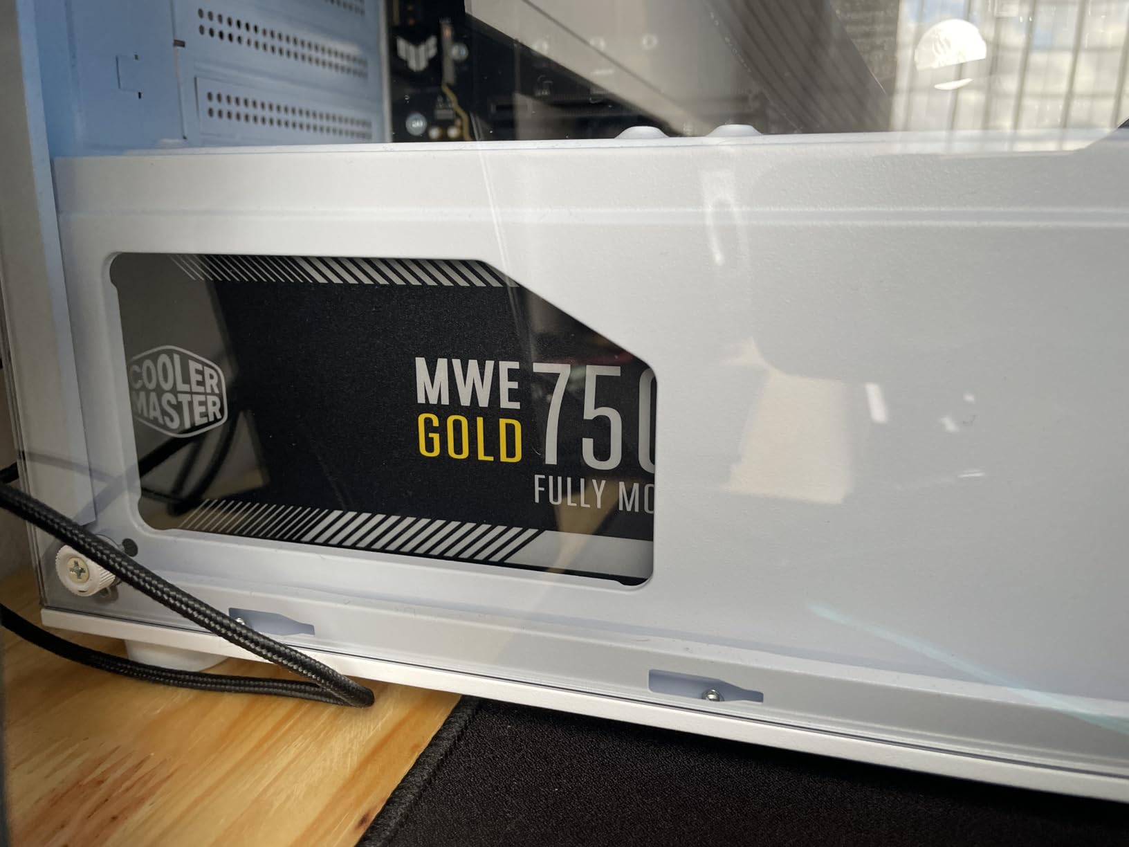 Cooler Master MWE Gold 750 V2 Fully Modular Power Supply - 750W 80+ Gold Certified PSU, Dual EPS Connectors, Semi-Fanless Low Noise Design, Flat Black Cables, Reliable ATX Gaming PSU, 5-Year Warranty customer photo 1
