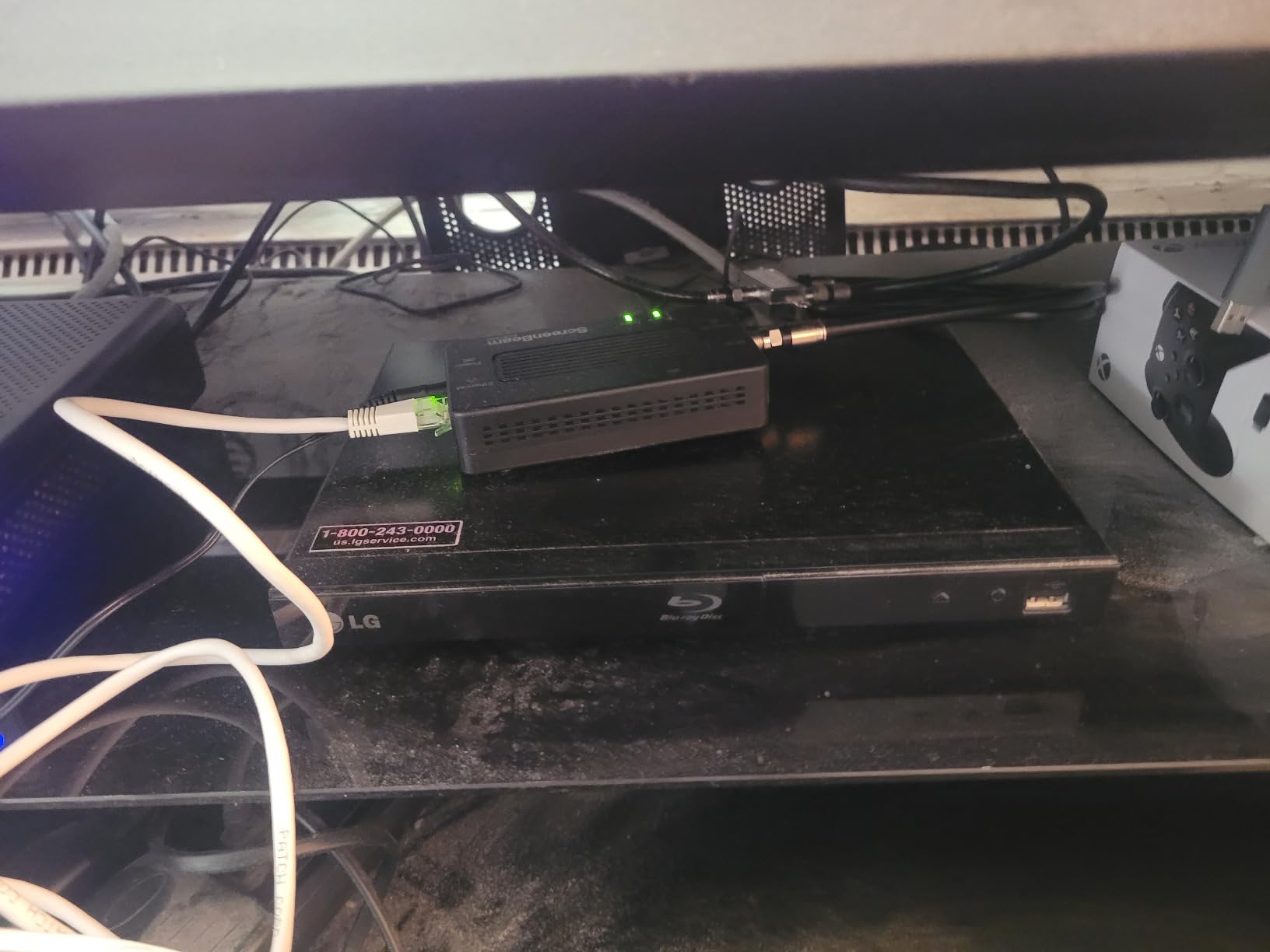 ScreenBeam Bonded MoCA 2.5 Network Adapter for Highest Speed Internet, Ethernet Over Coax - Single Add-On Adapter for Existing MoCA Network (Model: ECB7250S02) customer photo 2