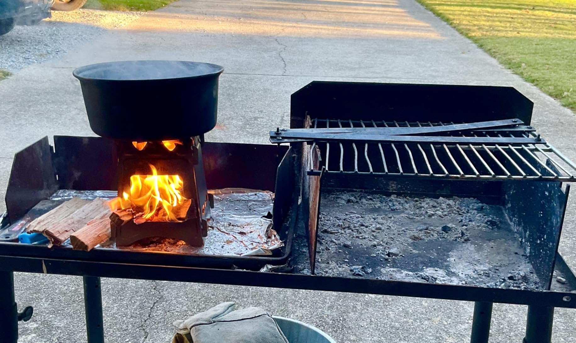 Kuvik Titanium Wood Stove - Ultralight and Compact Stove for Backpacking, Camping, and Survival customer photo 2