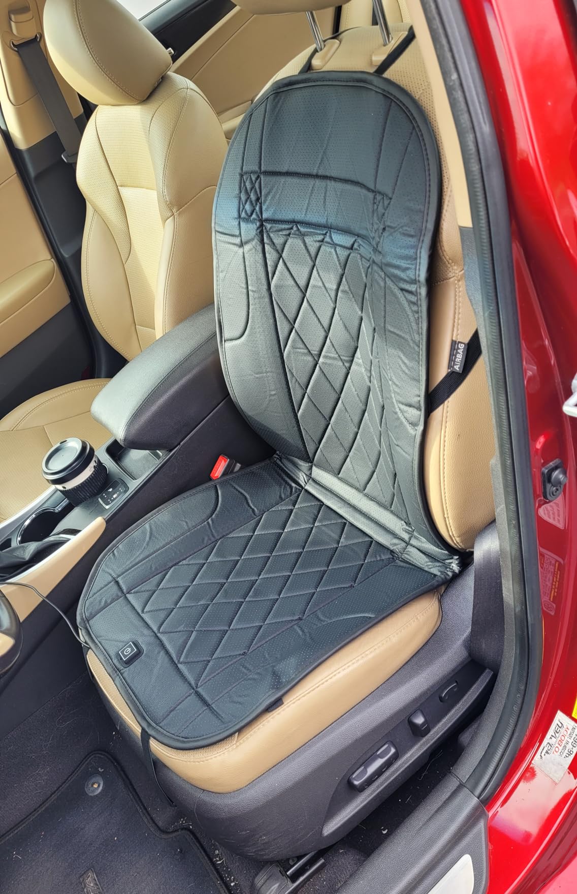 Heated Seat Cushion with Pressure-Sensitive, Heating Chair Pad for Home, Office and More customer photo 2
