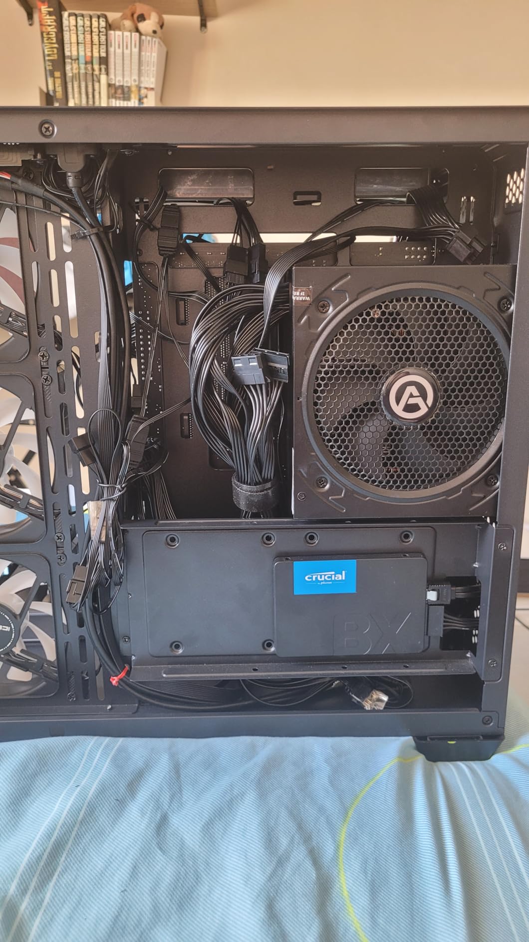 Power Supply 750W 80+ Bronze Certified PSU, Semi Modular, ATX Power Supply (ARESGAME, AGW750) customer photo 1