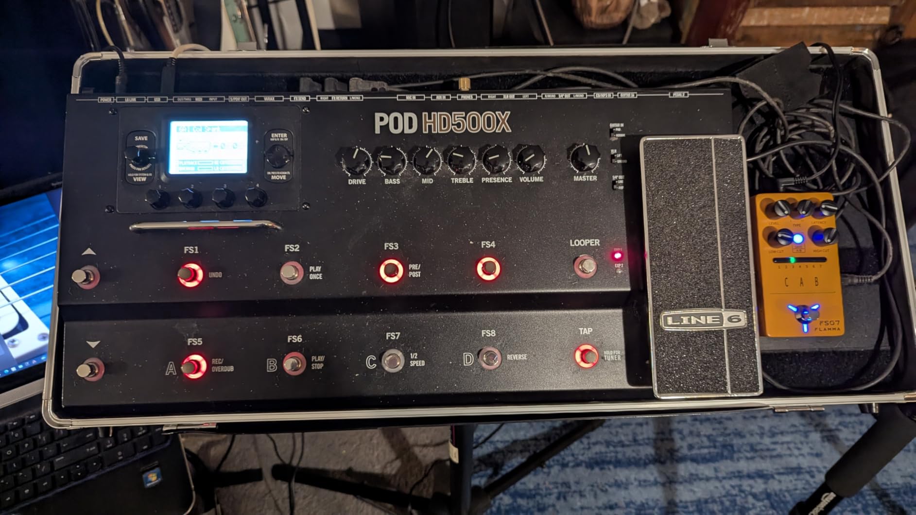 FLAMMA FS21 Stereo Guitar Looper Pedal & Drum Machine 2-in-1 with160 Minutes Loop Recording Capacity 100 Drum Grooves 10 Metronome Support Software Editing customer photo 1