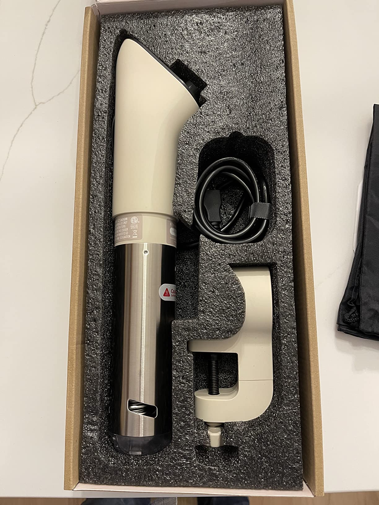 Kitchen Sous Vide Machine - Precision Cooker, Immersion Circulator, Brushless Motor, 1100 Watts (Onyx Black) customer photo 1