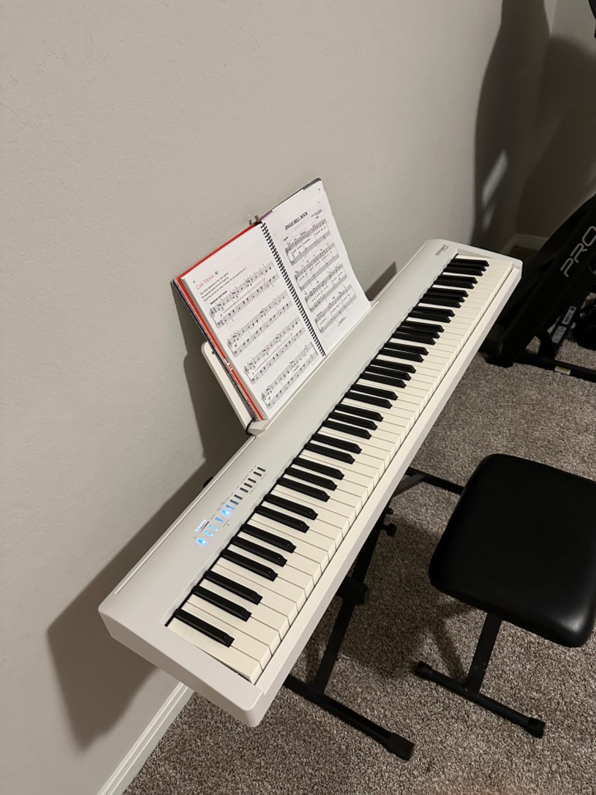 Roland FP-60X Pro Performance 88-Note Digital Piano with Built-In Powerful Amplifier & Custom Stereo Speakers, Bluetooth & MIDI Connectivity - Black customer photo 2