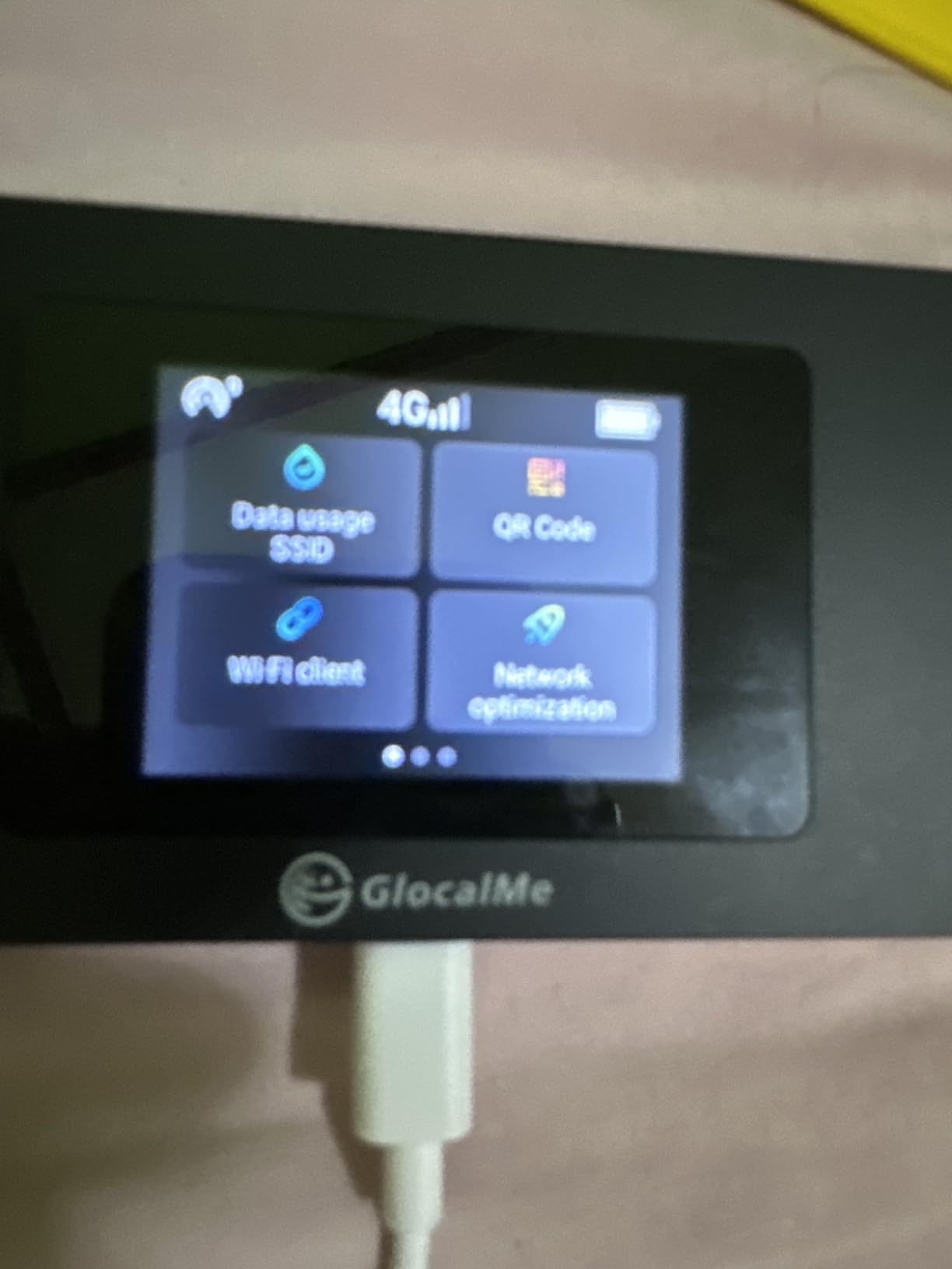 GlocalMe DuoTurbo 4G LTE Mobile Hotspot Device with Global 1.1GB Data 90Days, Portable WiFi Hotspot for Travel in 200+ Countries/Regions, SIMFREE and Dual Modem, 10 Devices Connected(Black) customer photo 2