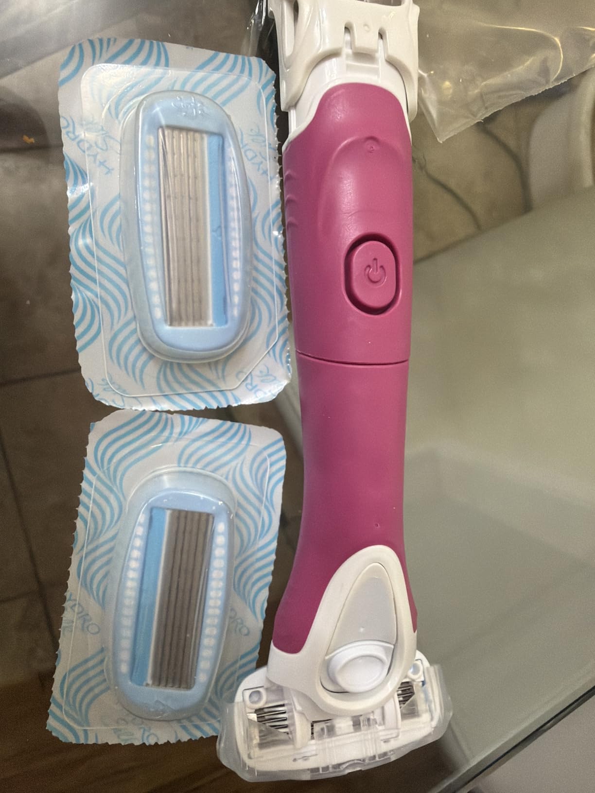 Schick Hydro Silk TrimStyle Razor with Bikini Trimmer for Women | 2-in-1 Bikini Razor for Women and Womens Trimmer for Pubic Hair, Includes 1 Waterproof Handle, 3 Refills & 1 AAA Battery customer photo 2