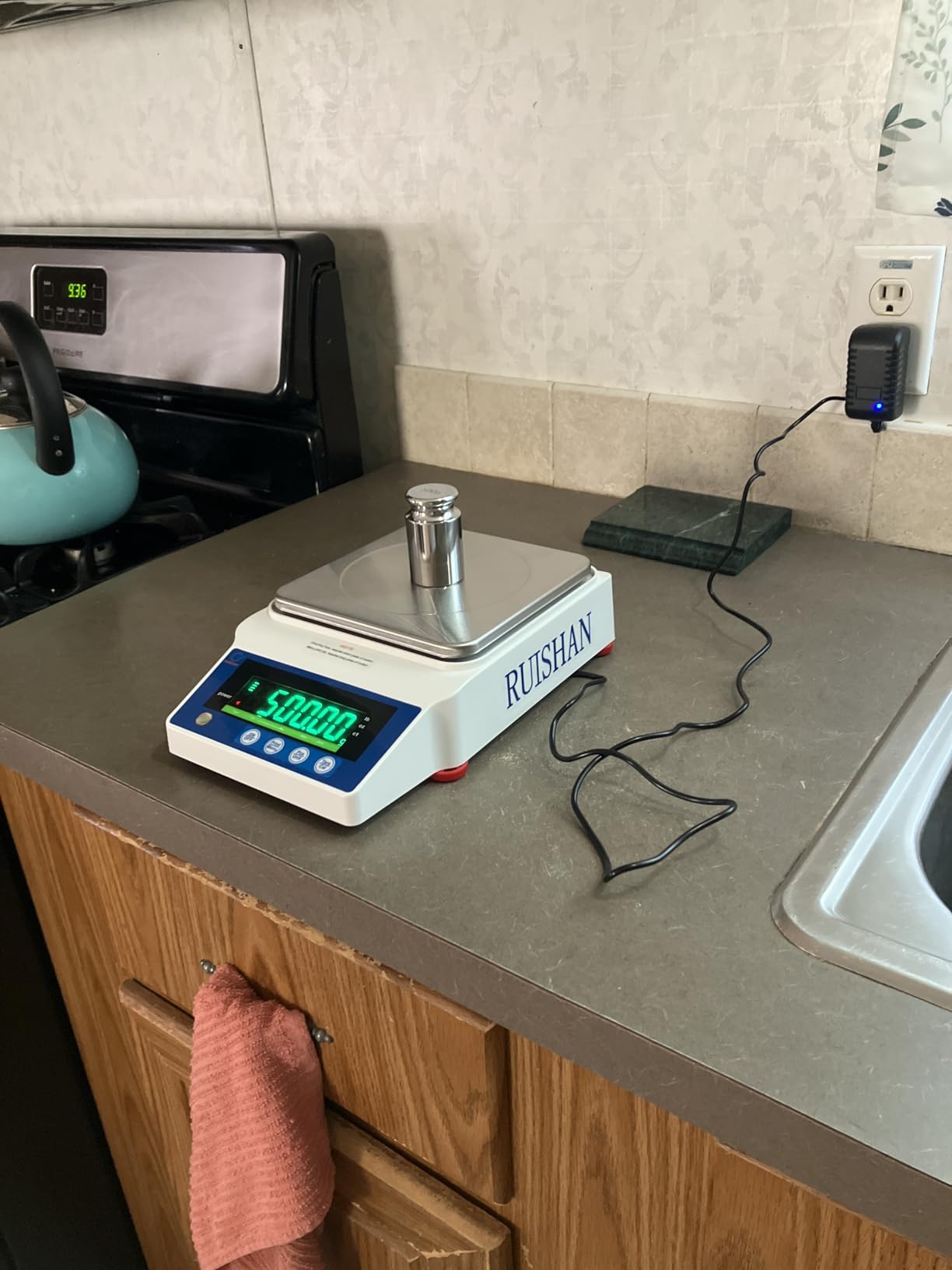 Lab Scale 5000gx0.01g High Precision Scientific Electronic Digital Laboratory Lab Weight Analytical Balance Scale .01g Accuracy Jewelry Pharmacy Chemistry Industria Calibrated Gram Scale customer photo 2