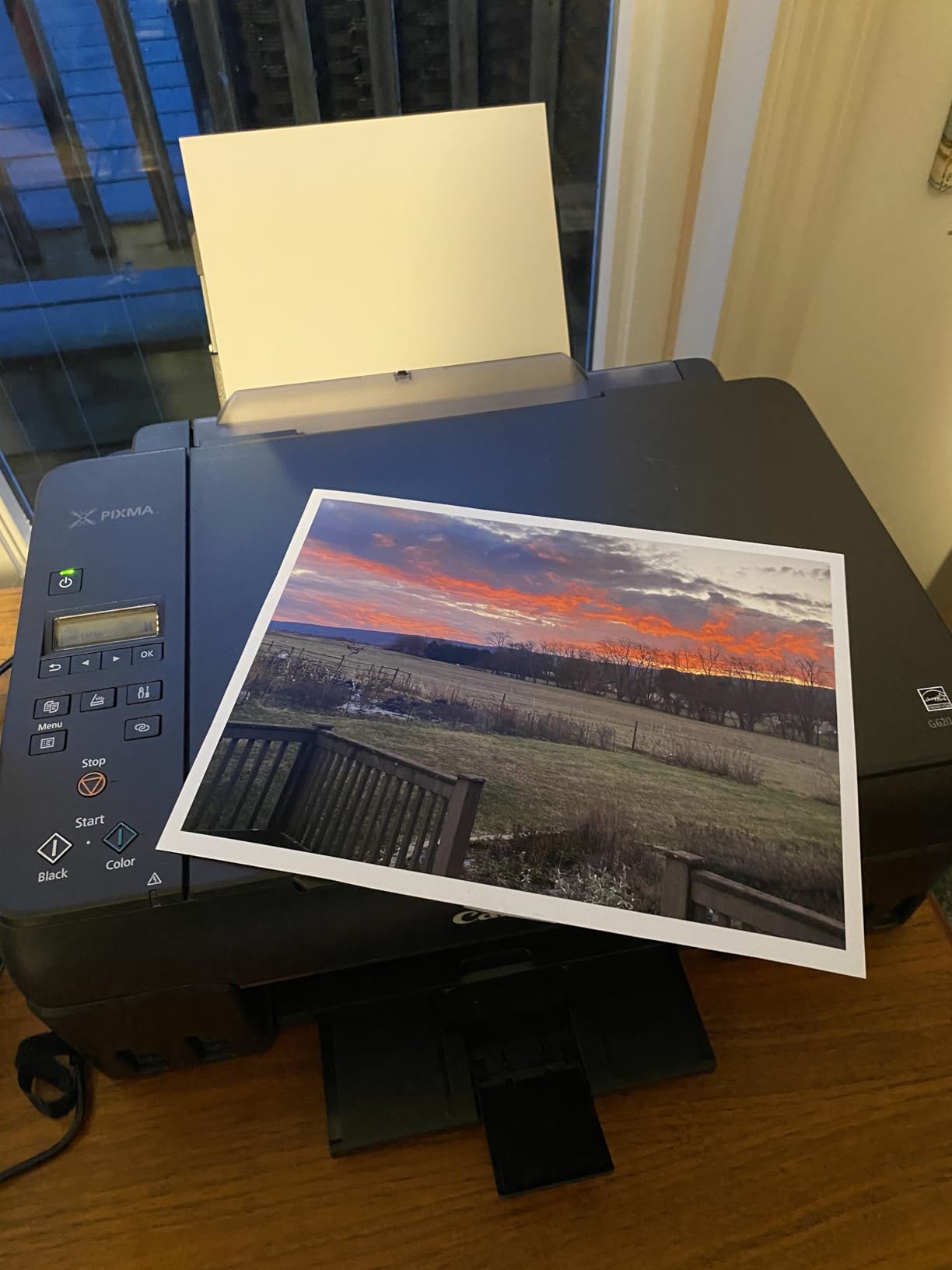 Canon PIXMA G620 Wireless MegaTank Photo All-in-One Printer [Print, Copy, Scan], Black,Works with Alexa customer photo 2