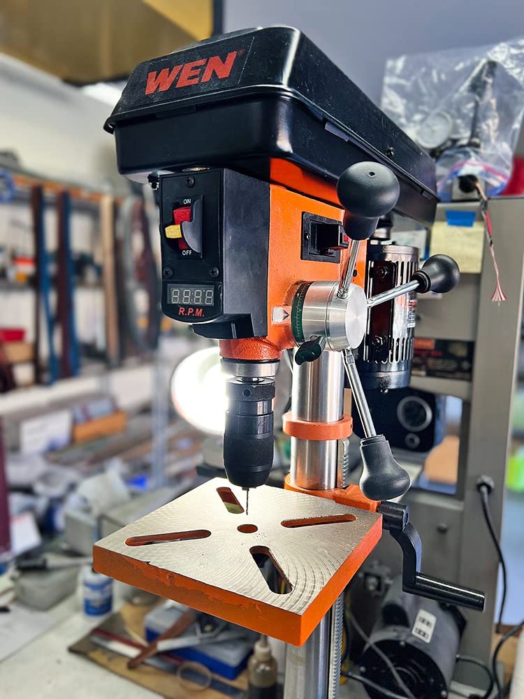 WEN 4212T 5-Amp 10-Inch Variable Speed Cast Iron Benchtop Drill Press with Laser customer photo 1