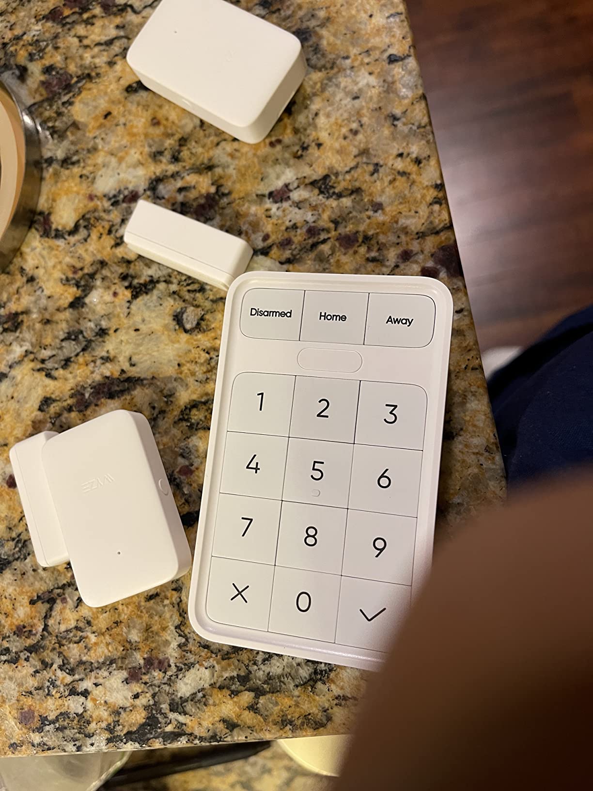 Wyze Home Security Core Kit: Hub, Keypad, Motion Sensor, Entry Sensors (x2); Compatible w/ Wyze Cam, Leak & Climate Sensors; 3 Mo. of 24/7 Professional Monitoring Service Incl. customer photo 2