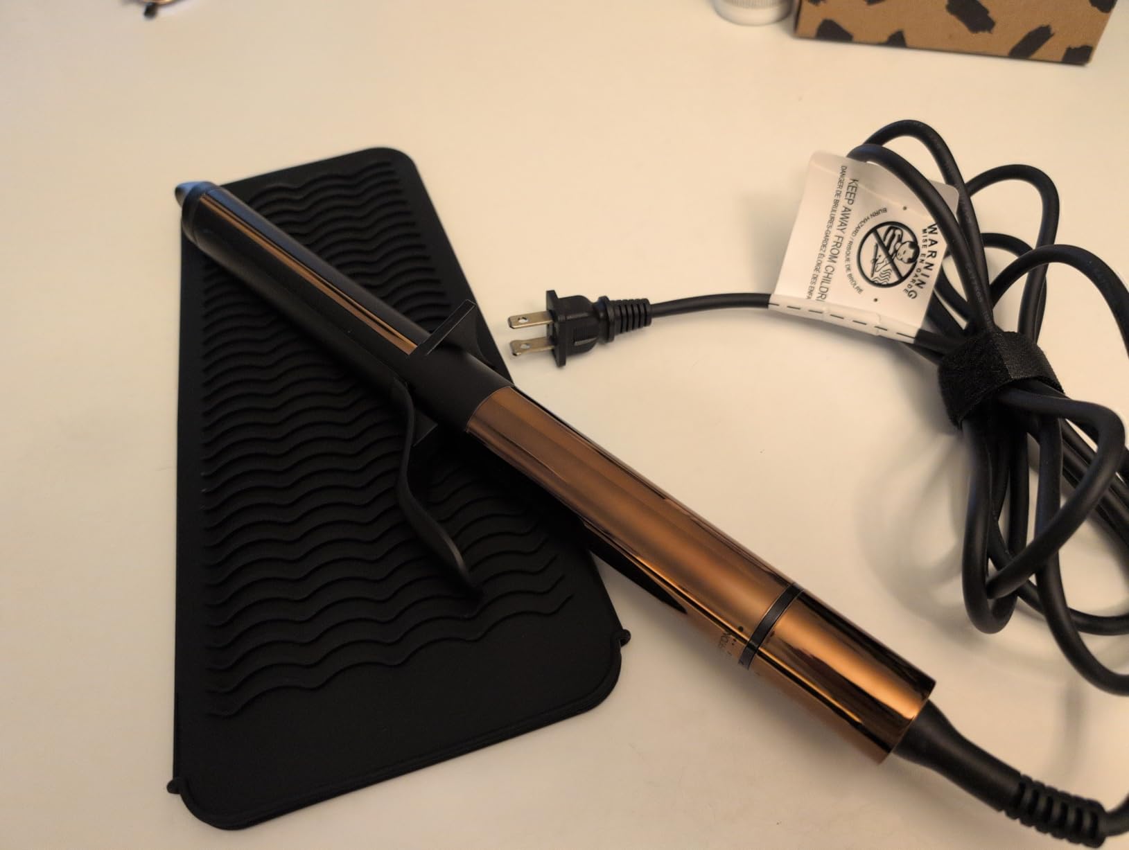 ELLA BELLA Curling Iron 1 Inch • Professional Hair Curler • Curling Wand • Ceramic Curling Irons • Transform Your Look in Seconds • Suitable for All Hair Types • Say Goodbye to Heat Damage customer photo 2