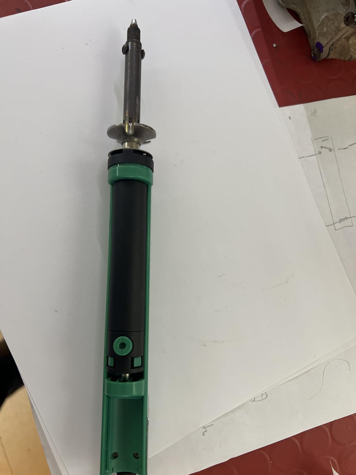 YIHUA 929D-V Electric Desoldering Soldering Iron Solder Sucker Desoldering Pump customer photo 1