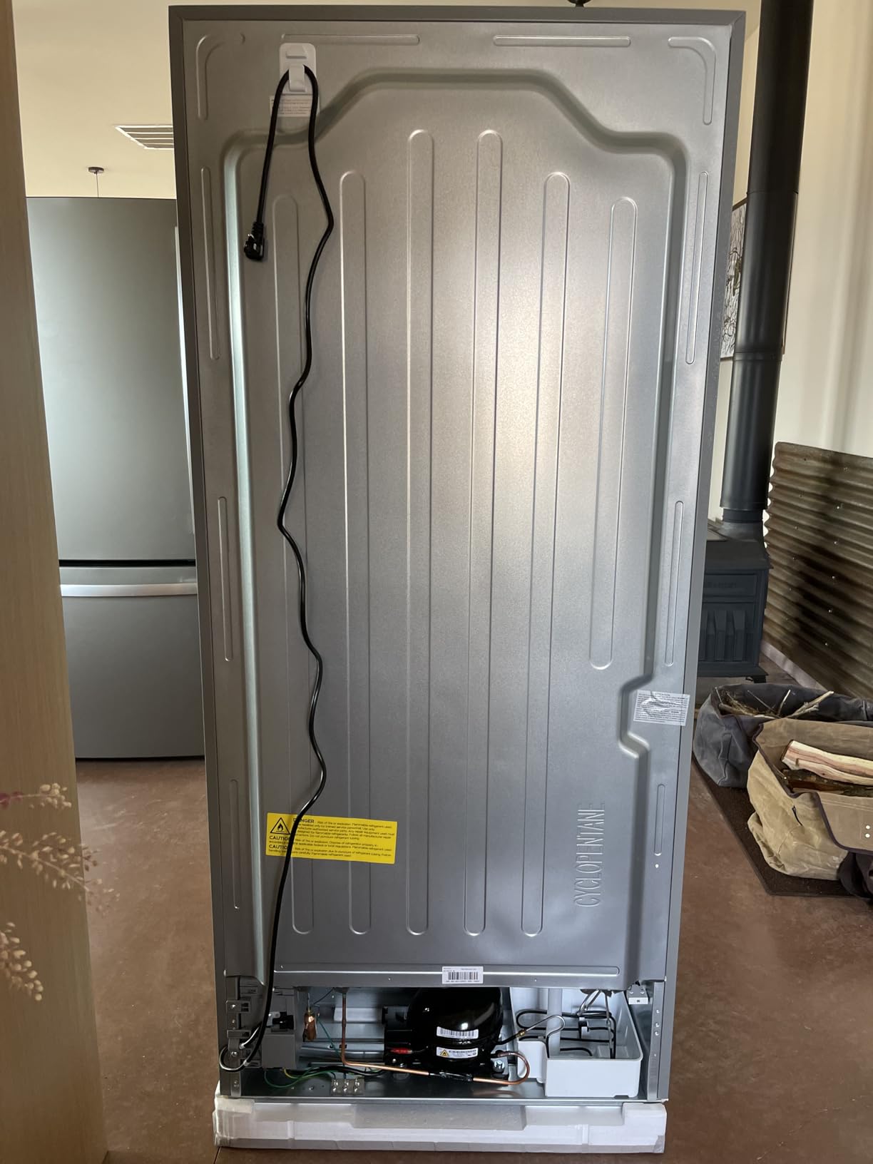 KoolMore Counter Depth French Door Refrigerator with Ice Maker, 4 Door Stainless-Steel Fridge - 22.5 Cu.Ft customer photo 2