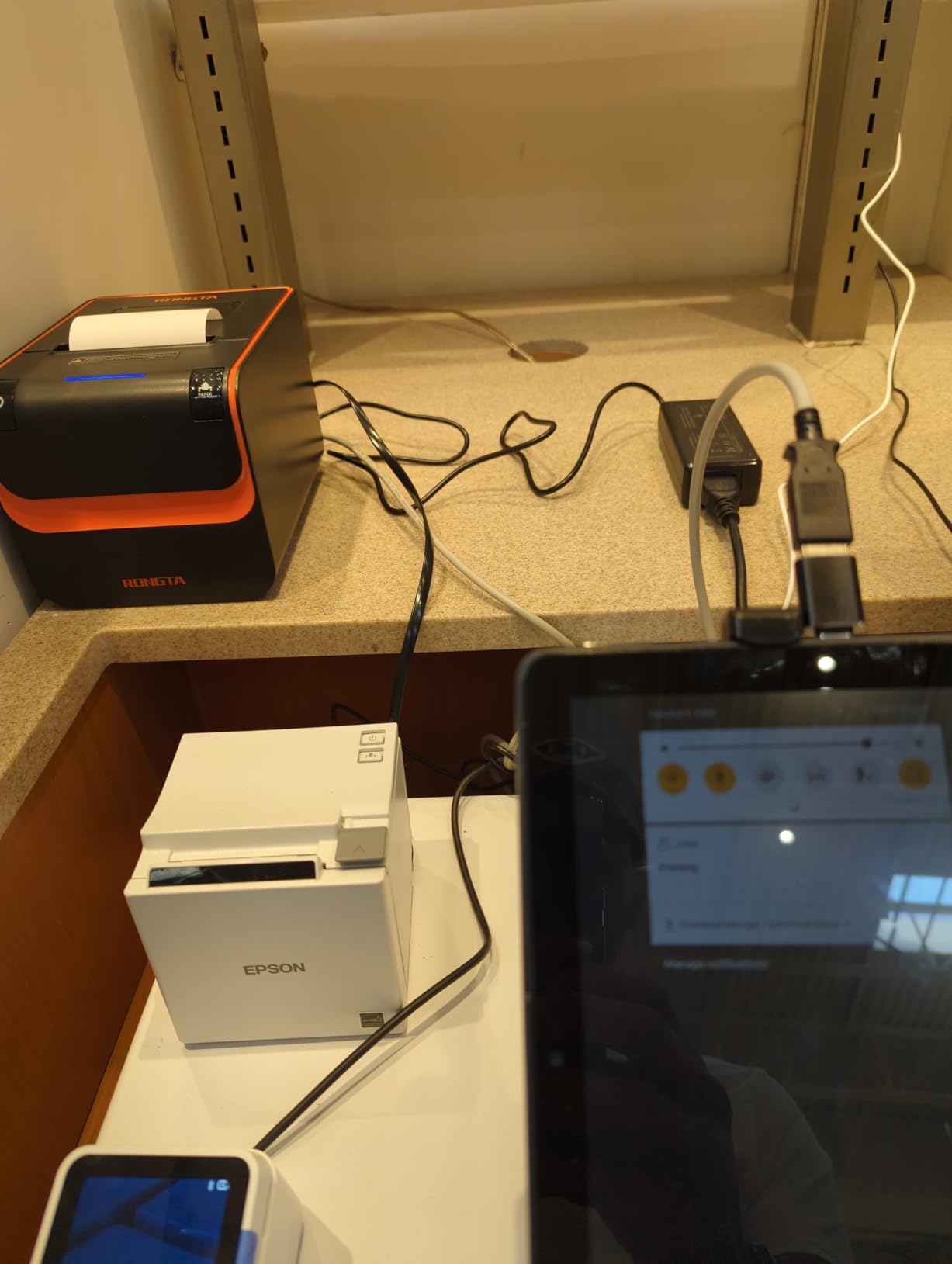 Rongta POS Printer, 80mm Direct Thermal Receipt Printers with Auto Cutter, USB Serial Ethernet Interface, Support Windows/Mac/Linux Cash Drawer, Restaurant Kitchen Printer for ESC/POS (RP332) customer photo 1