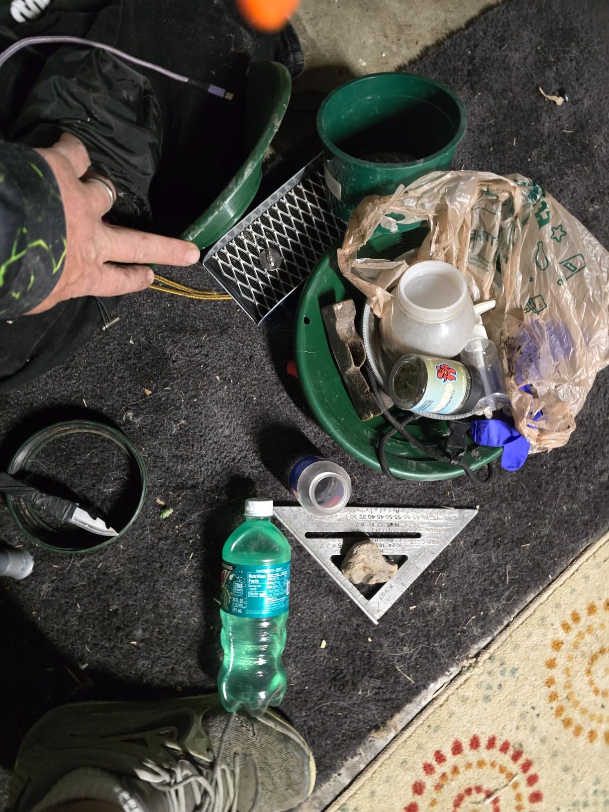 ASR Outdoor Lightweight Backpack Gold Panning Kit with Mini Rubber Sluice Box, 14pc customer photo 1