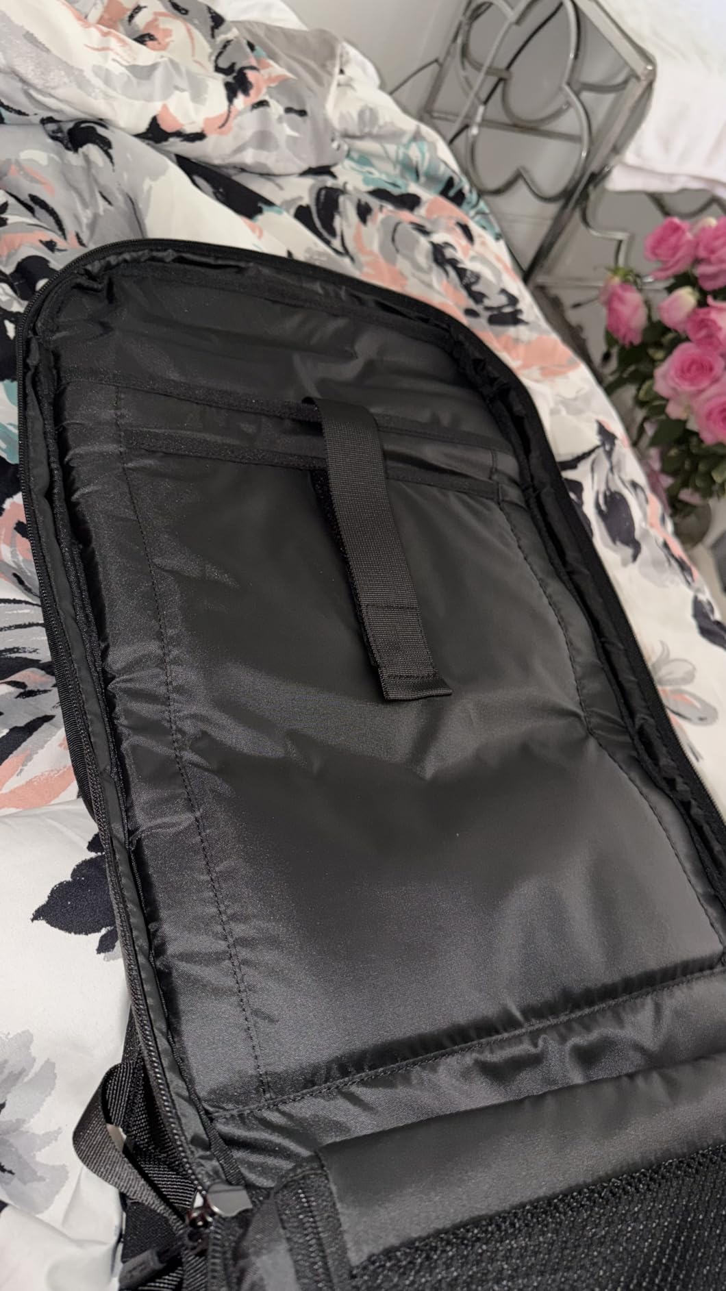 tomtoc Travel Backpack 40L, TSA Friendly Flight Approved Carry-on Luggage Hand Water-resistant Lightweight Business Rucksack, Durable Large Weekender Bag Daypack Fits 17.3 Inch Laptop, PFAS Free customer photo 1