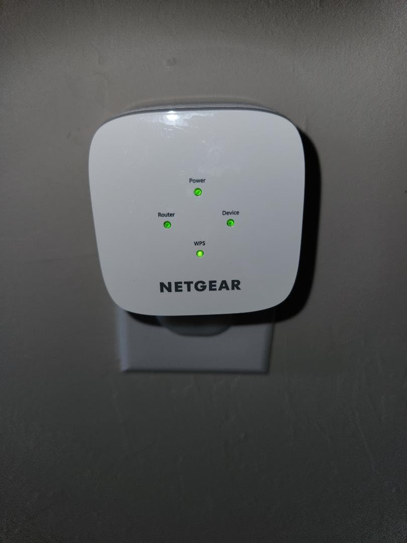 NETGEAR WiFi 6 Range Extender (EAX12) - Add up to 1,200 sq. ft., 15 Devices - AX1600 Dual-Band Wireless Signal Booster & Repeater (up to 1.6 Gbps Speed), WPA3 Security, Smart Roaming customer photo 2