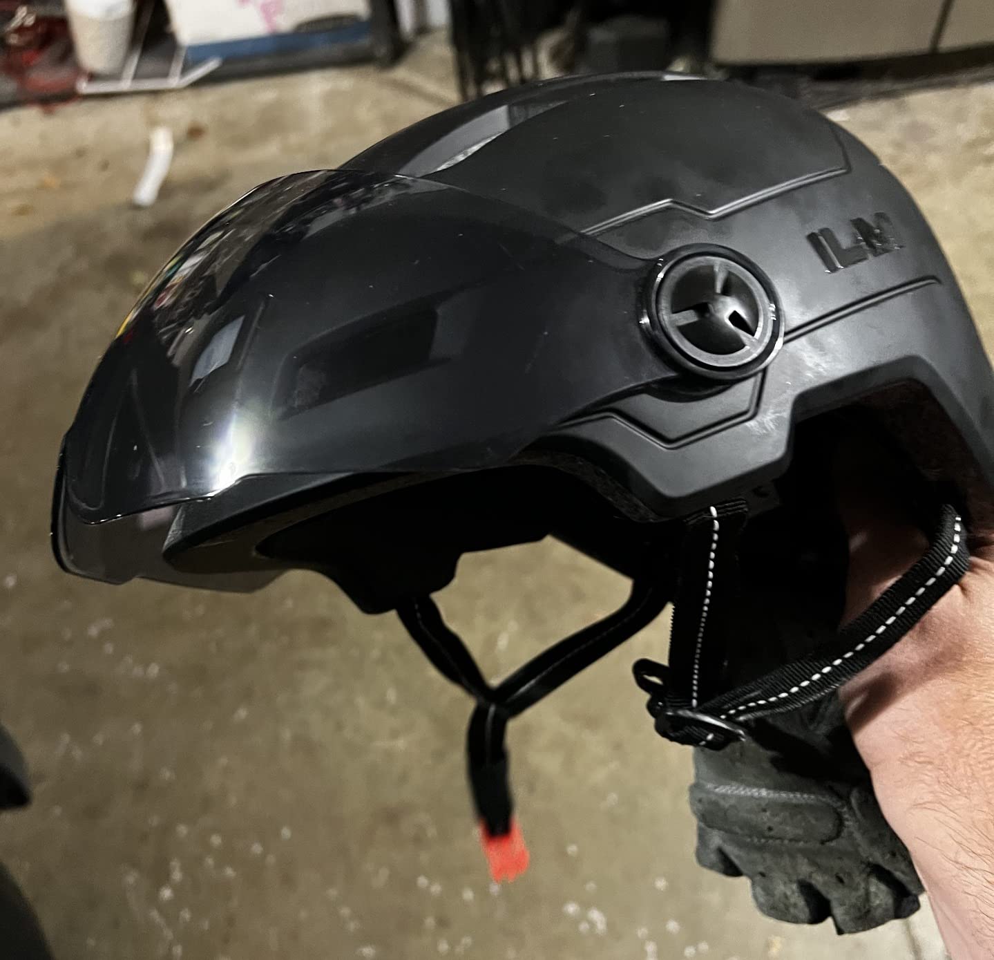 ILM Adult Bike Helmet with USB Rechargeable LED Front and Back Light Mountain&Road Bicycle Helmets E3-10L customer photo 2