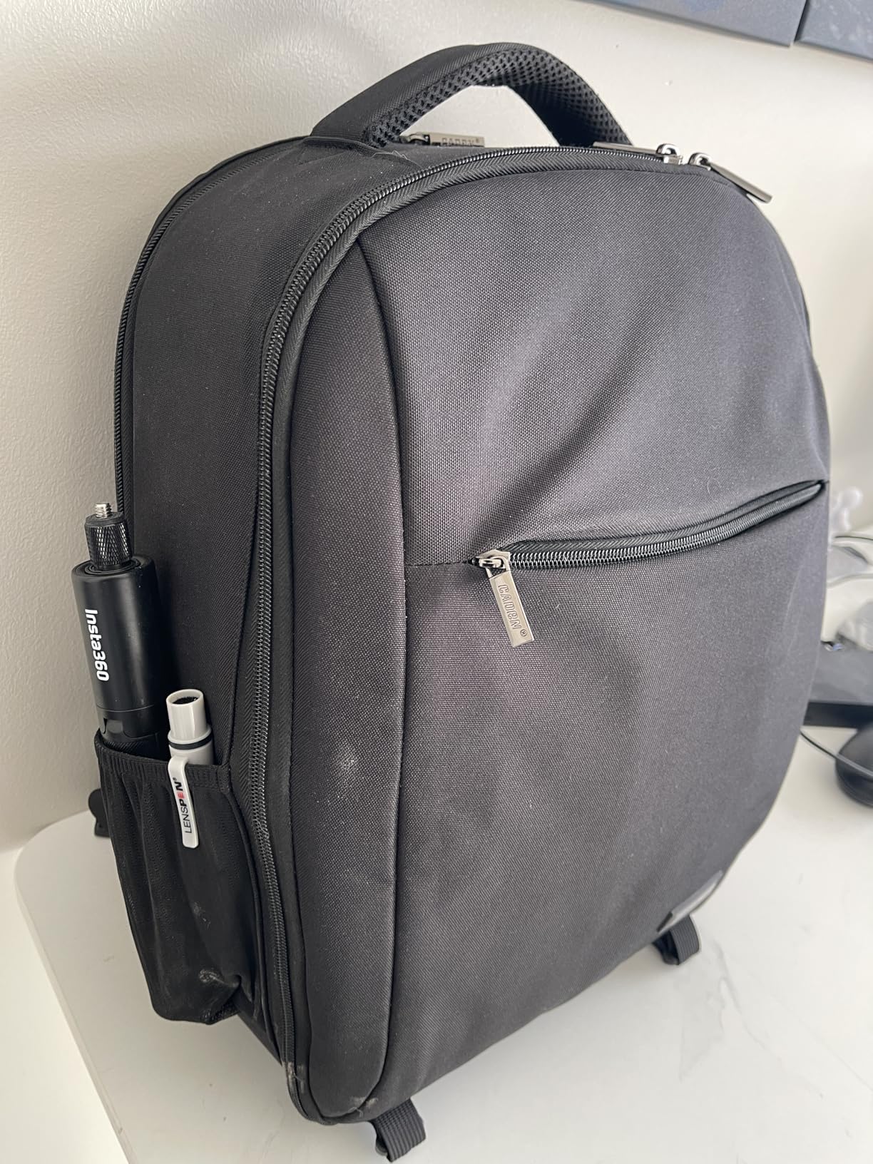 CADeN Camera Backpack, Waterproof Drone and Camera Bag for Canon Nikon Sony DSLR SLR Mirrorless, DJI Mavic, Air 2S, FPV Drone Backpack with 15.6'' Laptop Compartment & Tripod Holder customer photo 1