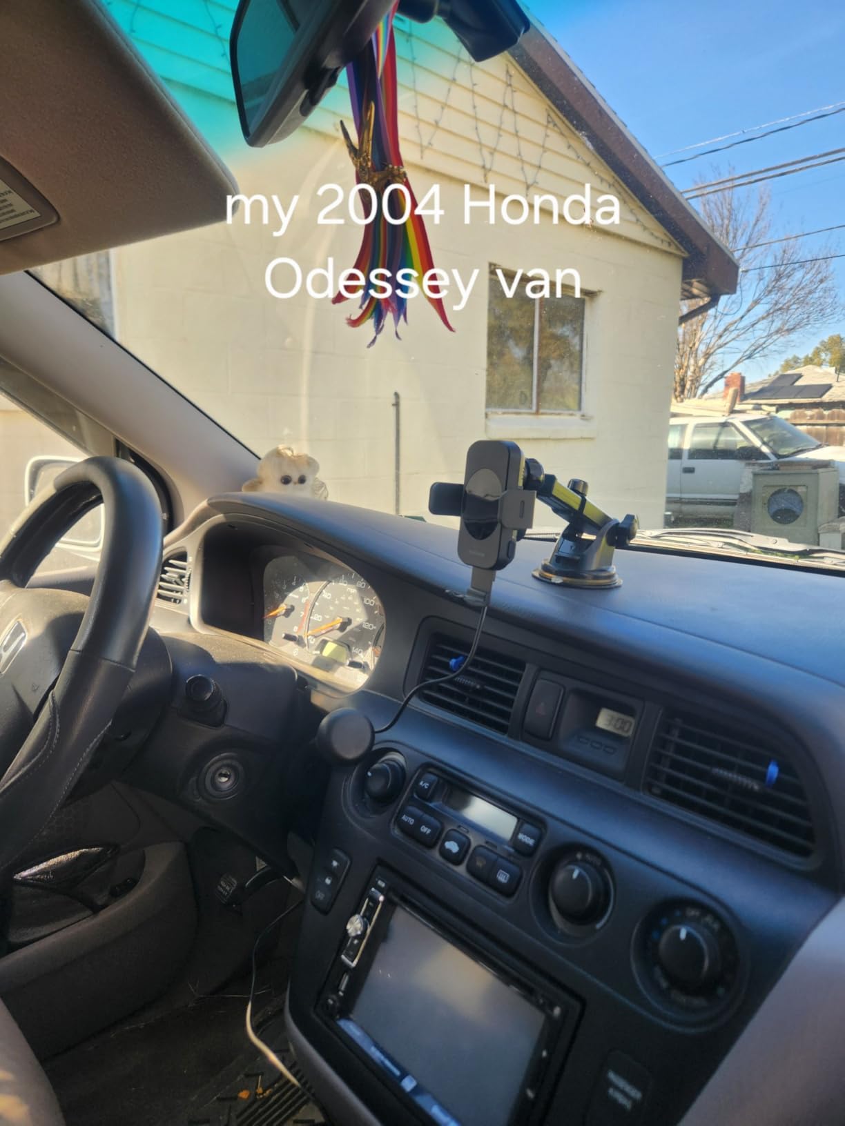 VANMASS Car Phone Holder 2026 Ultimate Military-Grade Strongest Suction & Clip Windshield Dashboard【Newest Best Strongest】Cell Phone Car Mount for iPhone 17 Pro Max 16 15 14 13 Android Speaker Mounts customer photo 2