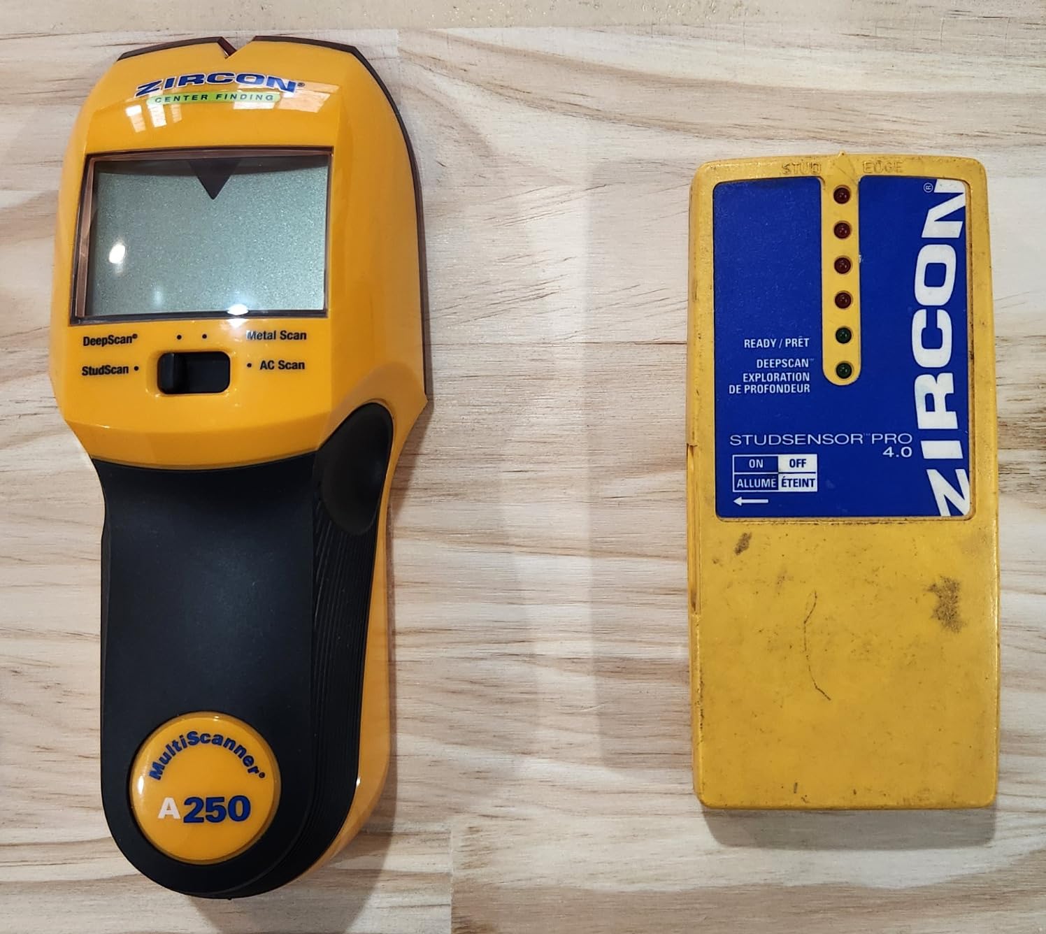 Zircon MultiScanner A250 All-in-One Stud Finder & Wall Scanner - Metal Detector + Live AC Wire Scanner with ACT, SpotLite Pointer & 4 Scan Modes customer photo 2