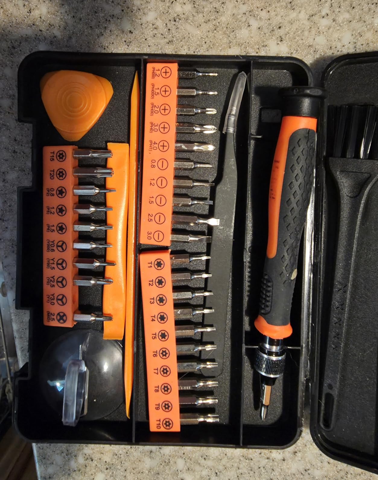 JOREST 40Pcs Small Precision Screwdriver Set with Torx Triwing Phillips, Mini Repair Tool Kit customer photo 2